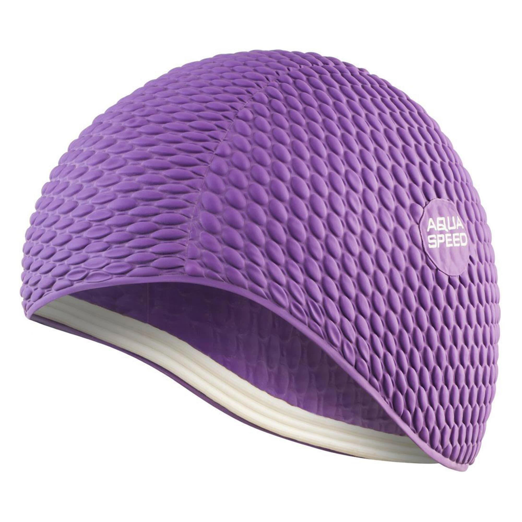 Girls Bombastic Swimming Cap | Long Hair Soft Latex Comfortable Fit Cap