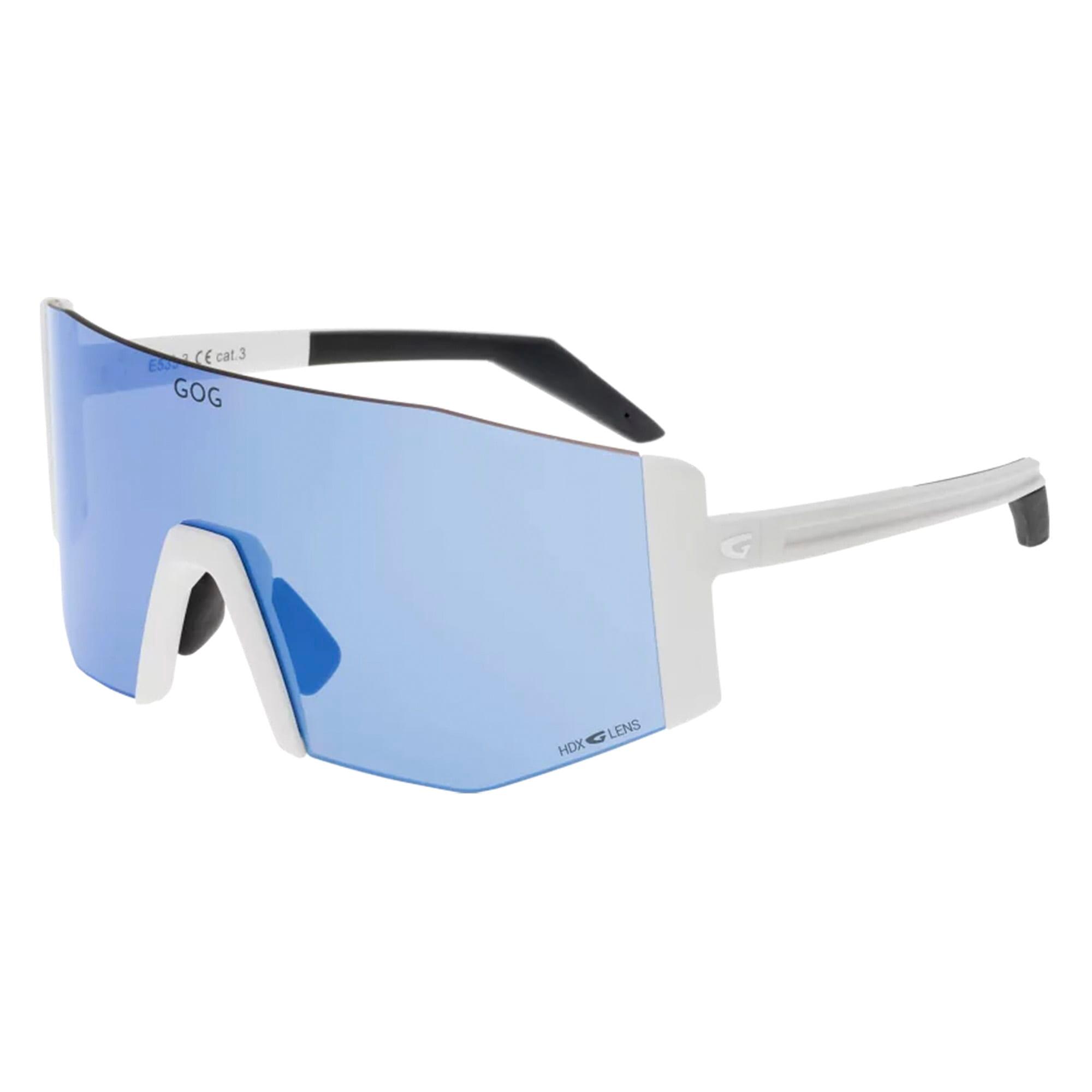 Unisex UV400 HDX Contrast Cycling Sunglasses with Mirror Scratch-Resistant Lens