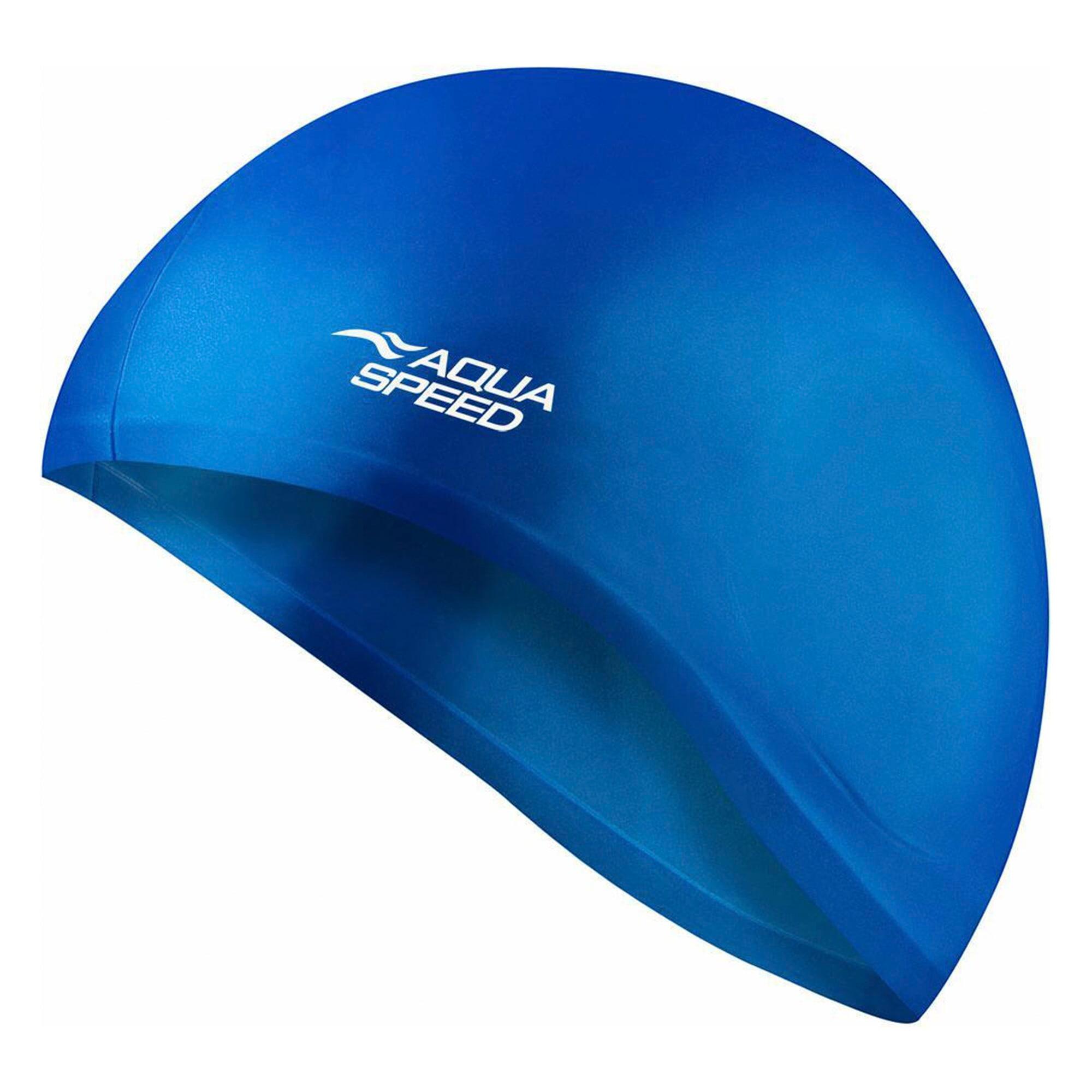 Unisex Adult Full Ear Coverage Swimming Cap | Soft Silicone Cap for Pool Use