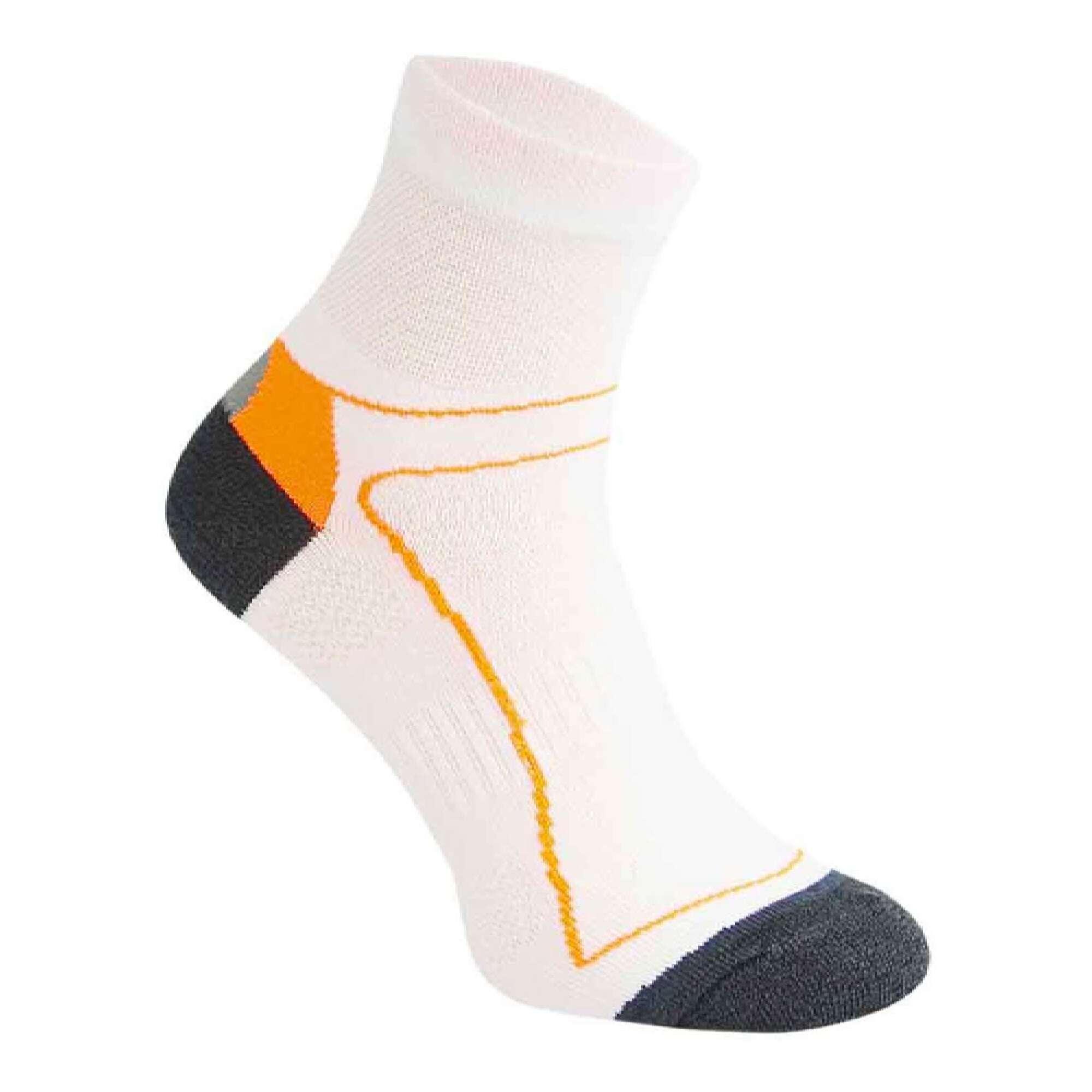 1 Pack High Vis Neon Low Cut Cycling Socks