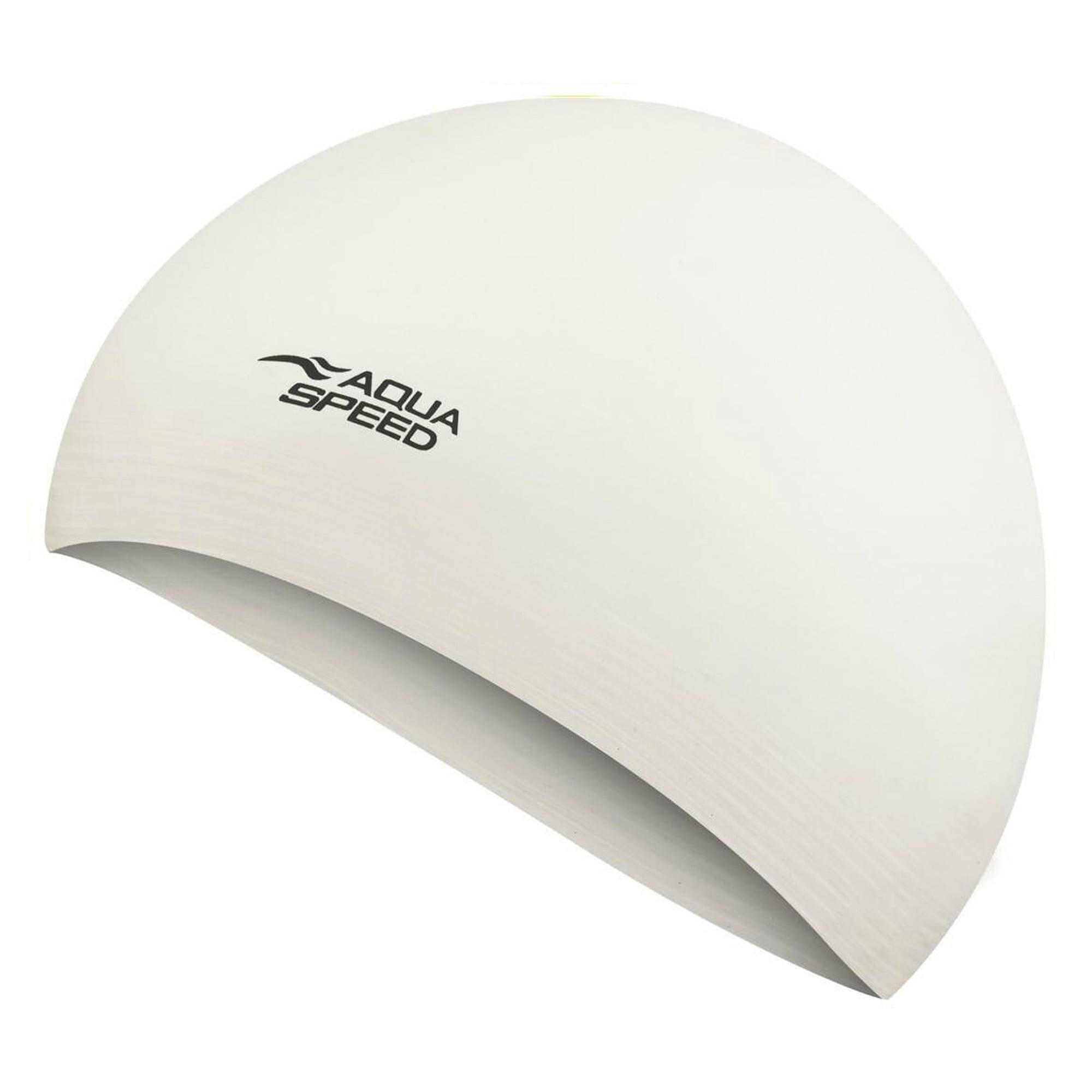 Unisex Adult Soft Latex Swimming Cap | Comfortable Elastic Flexible Cap