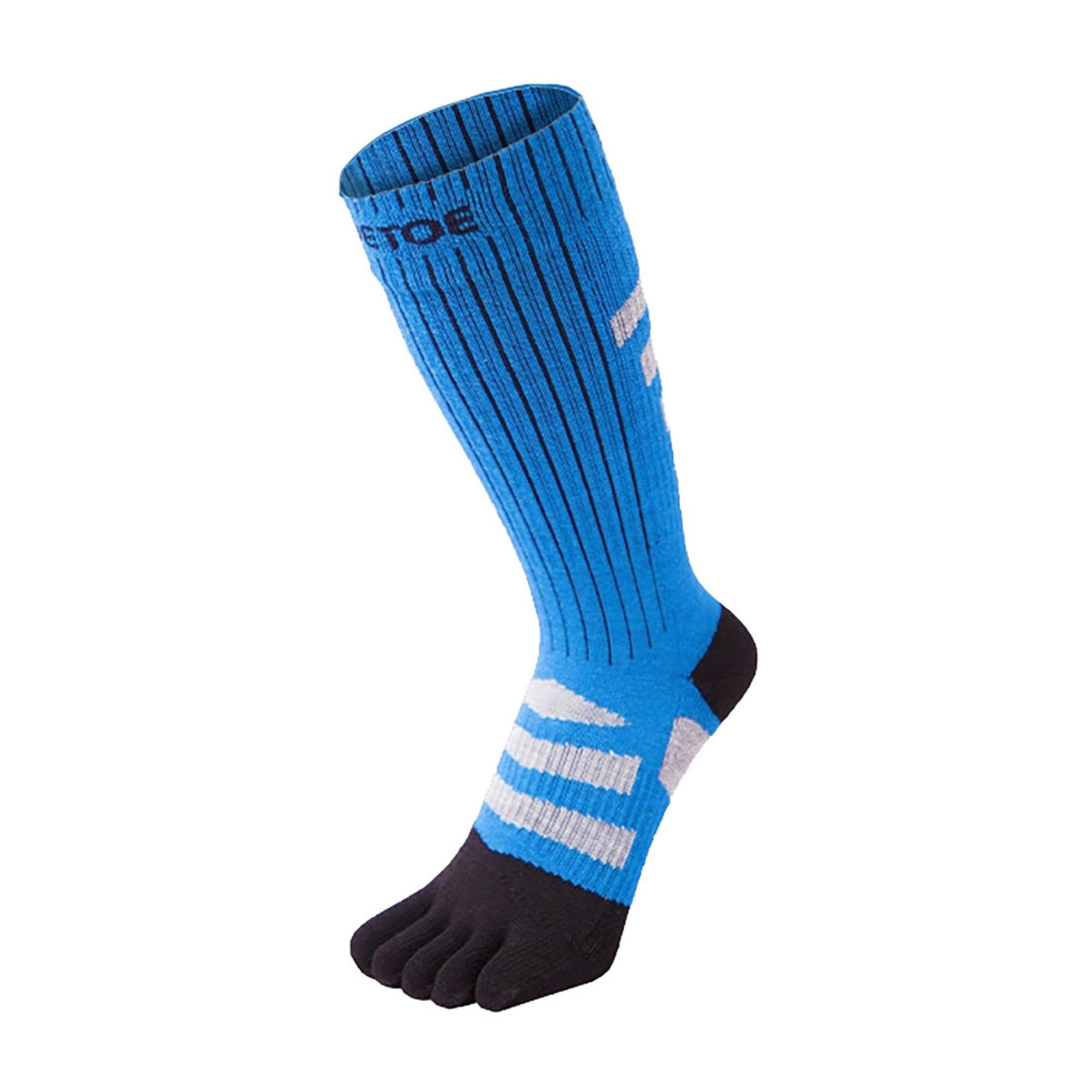 Unisex 1 Pack 3D Terry Walker Outdoor Toe Socks for Men and Women