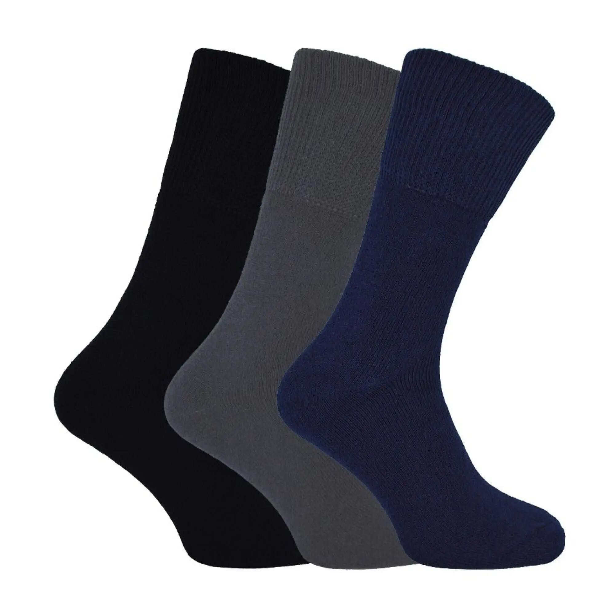 3 Pack Unisex Bamboo Thermal Socks for Winter