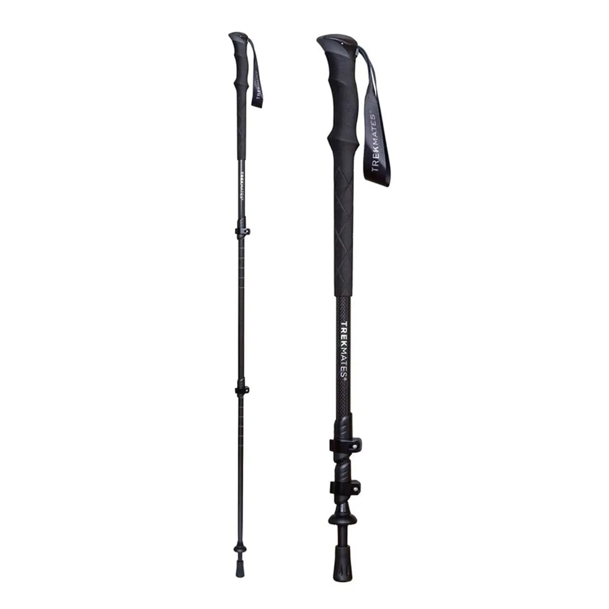 Carbon Pole Lightweight 3 Section Adjustable Hiking Trekking Outdoor Gear