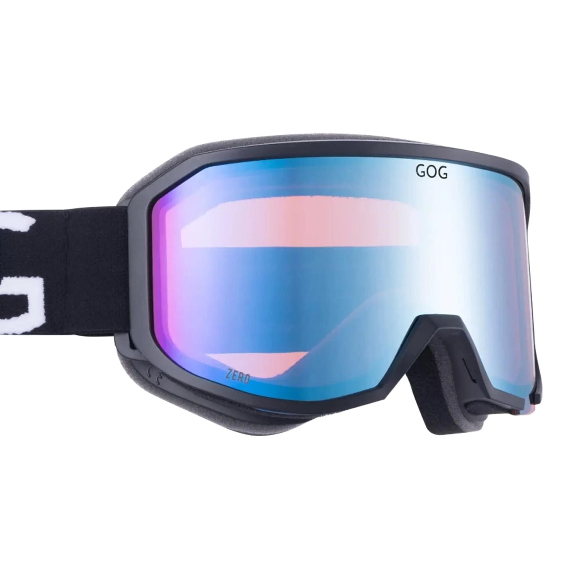 Zero UV400 Ski Snowboard Goggles with Anti-Fog Hydrophobic Mirror Double Lens