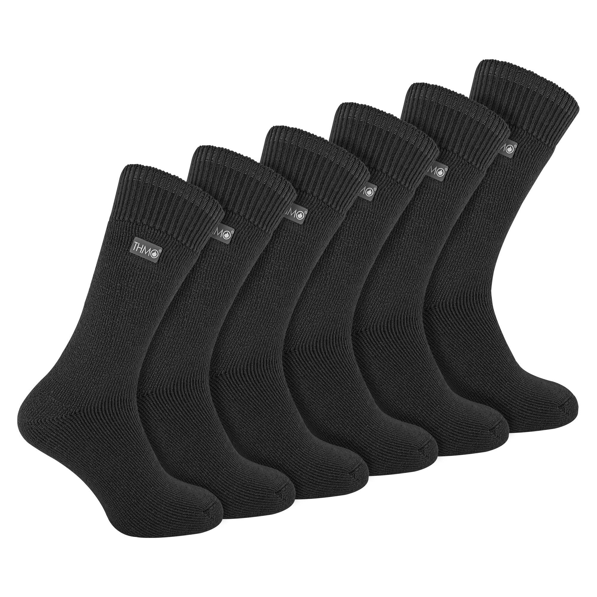 6 Pairs Mens Soft Breathable Thermal Socks