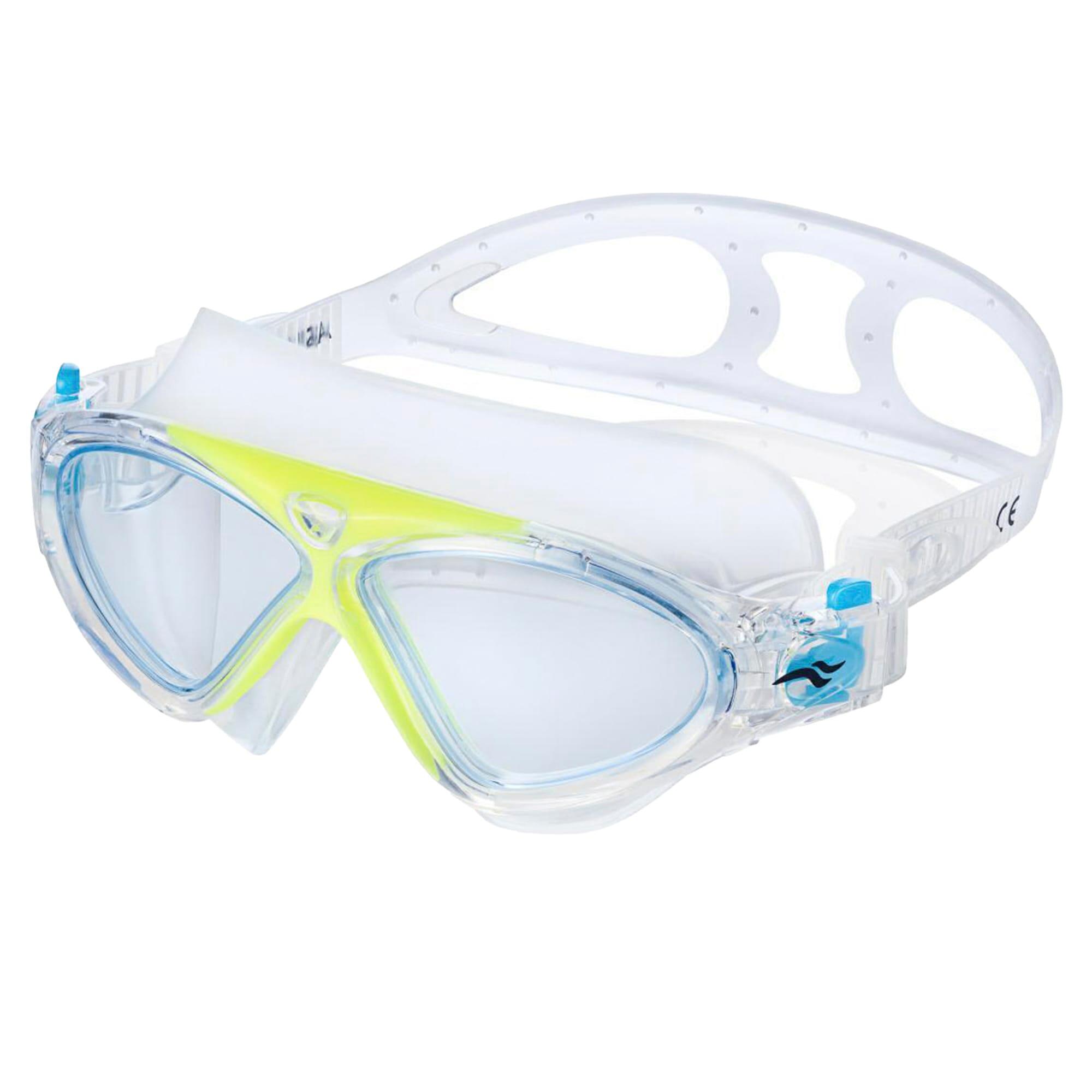 Kids Anti Fog UV Wide View Swim Mask | Boys & Girls Comfy Fit Swimming Mask