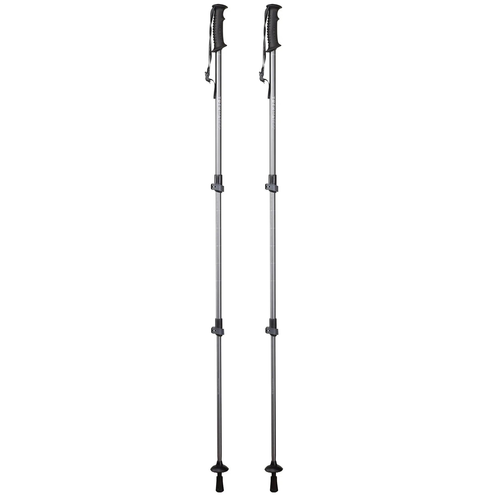Walker Lock Pole Pair Adjustable LeverLock Hiking Walking Trekking Outdoor