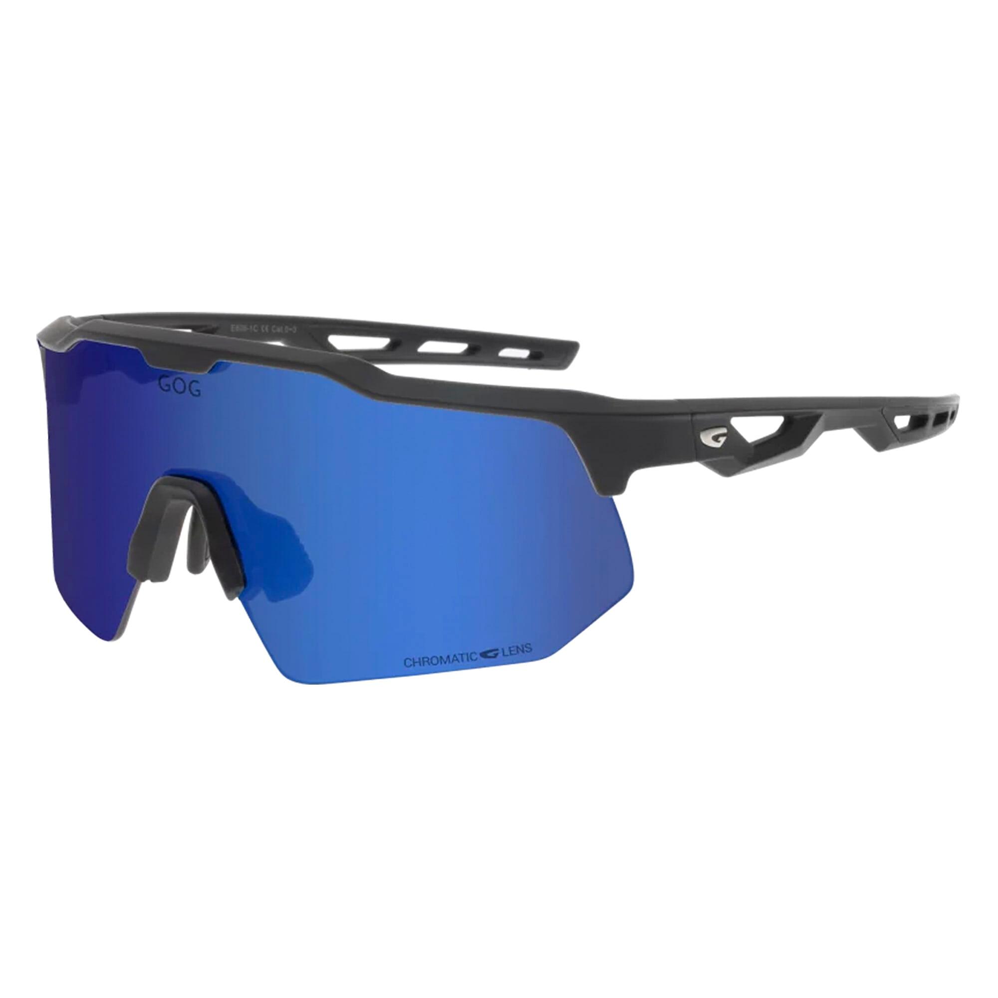 Loki Photochromic UV400 Cycling Sunglasses with Mirror Scratch-Resistant Lens