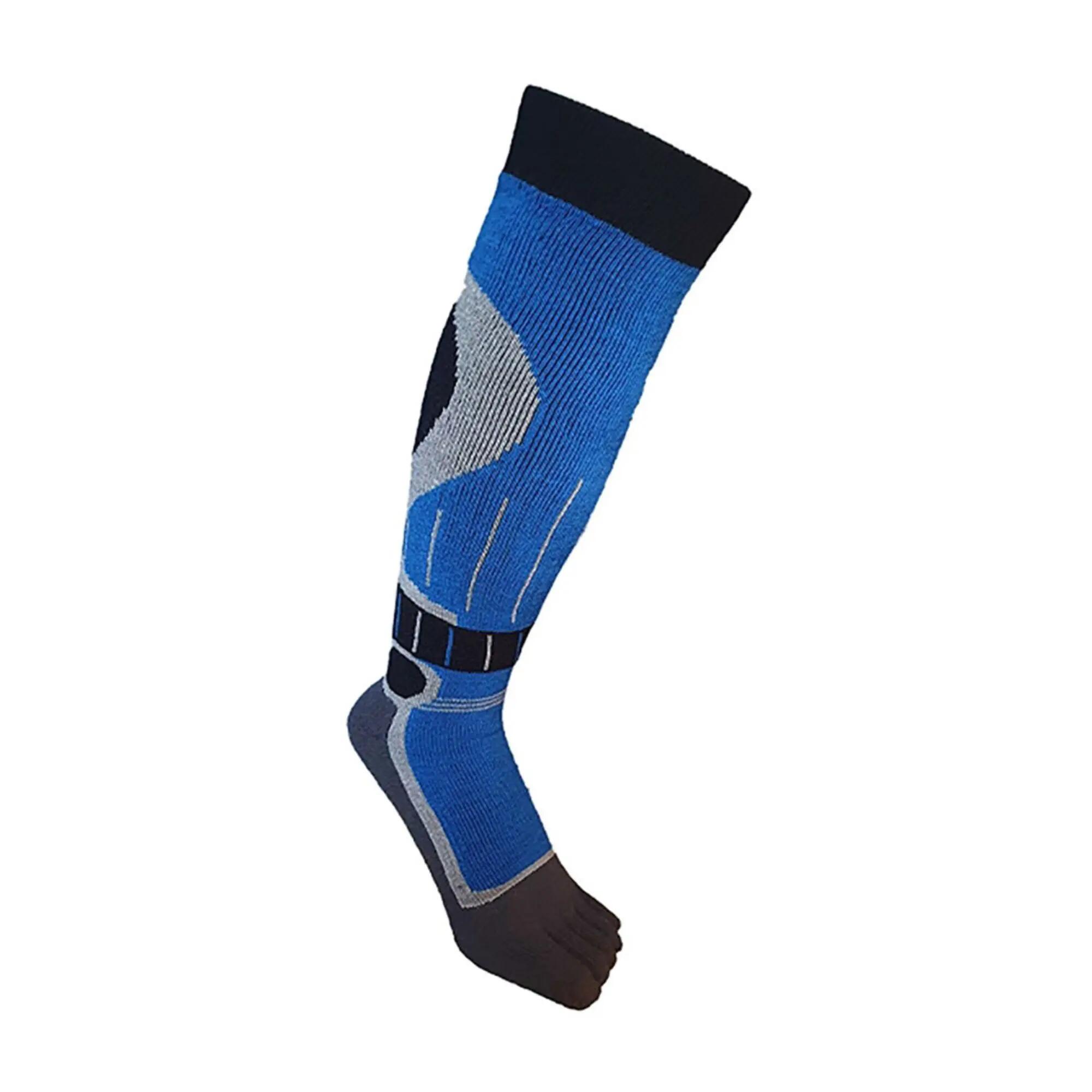 Knee-High Sports Toe Socks - 1 Pack Ski/Snow Toe Socks for Men and Women