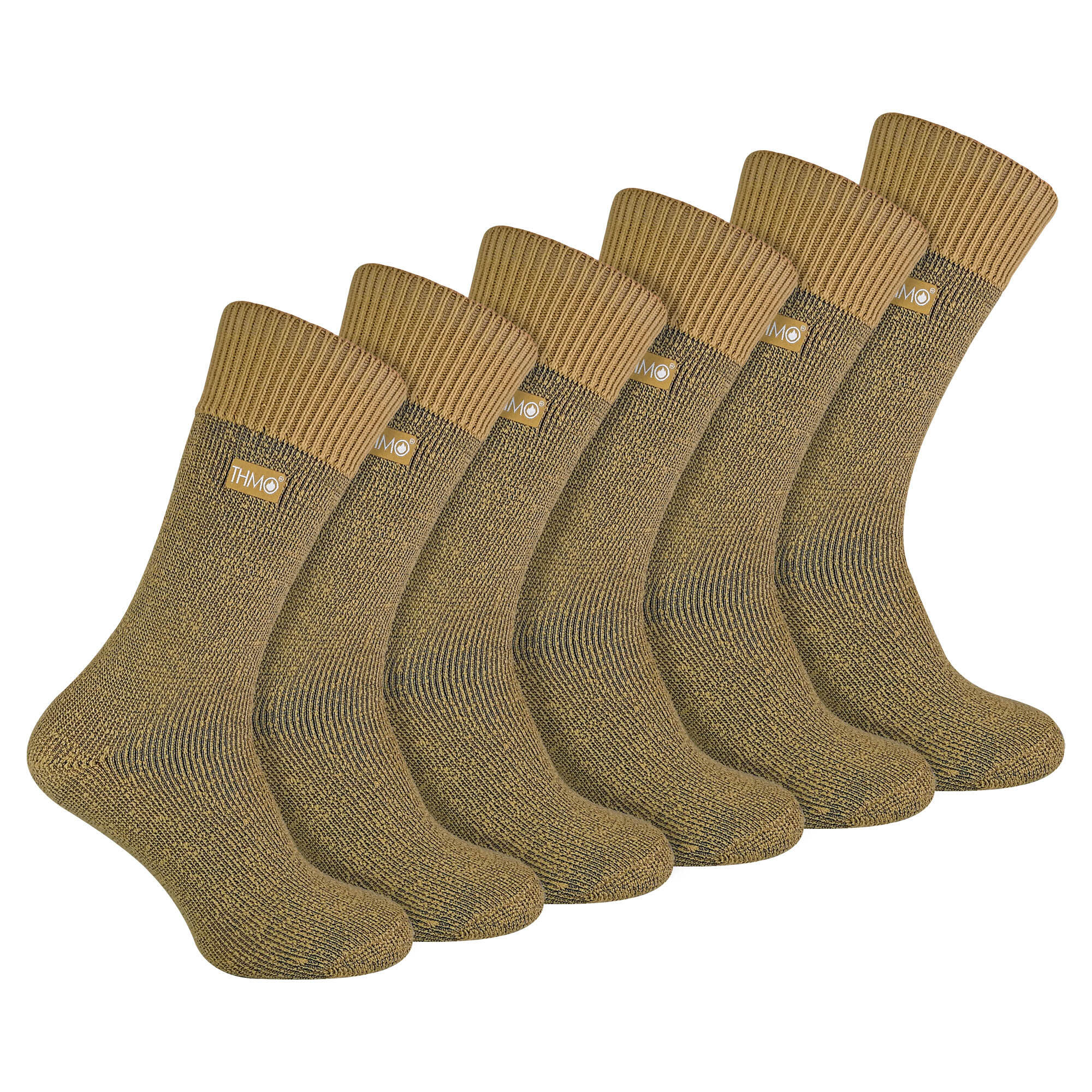 6 Pairs Mens Soft Breathable Thermal Socks
