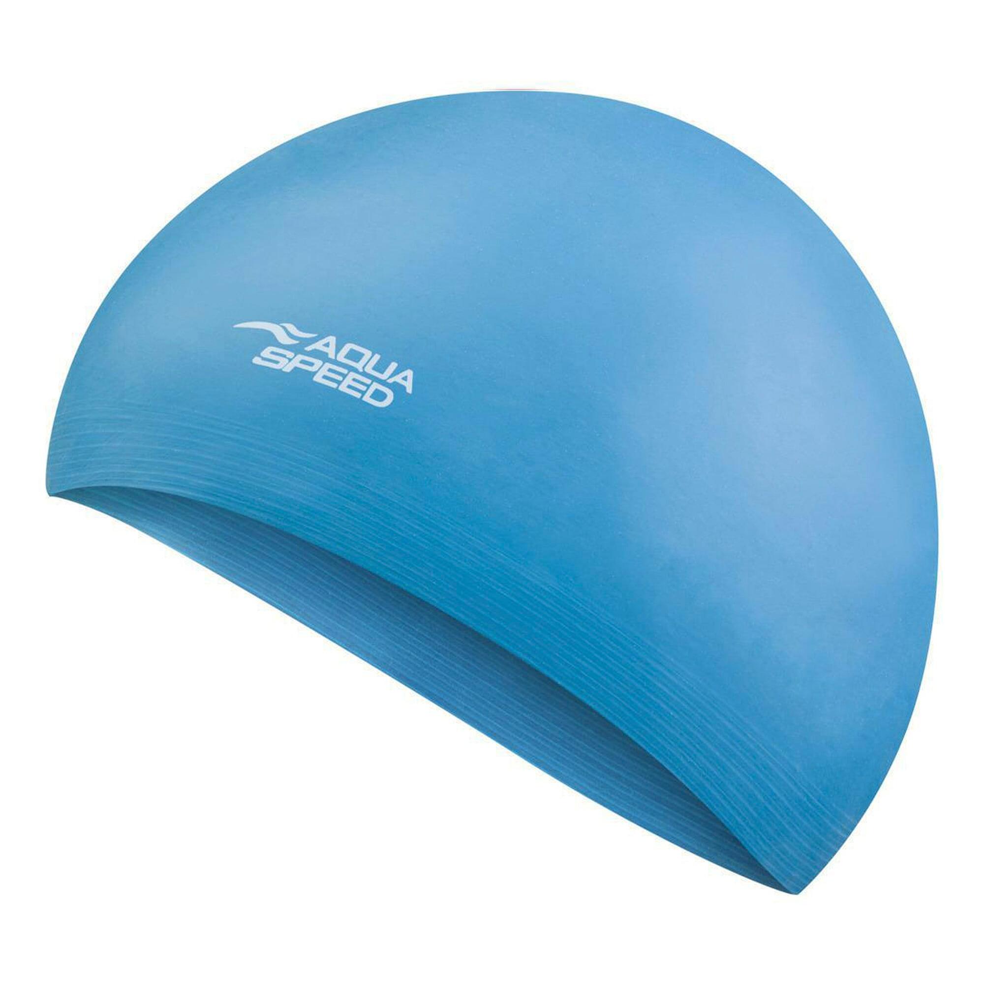 Unisex Adult Soft Latex Swimming Cap | Comfortable Elastic Flexible Cap