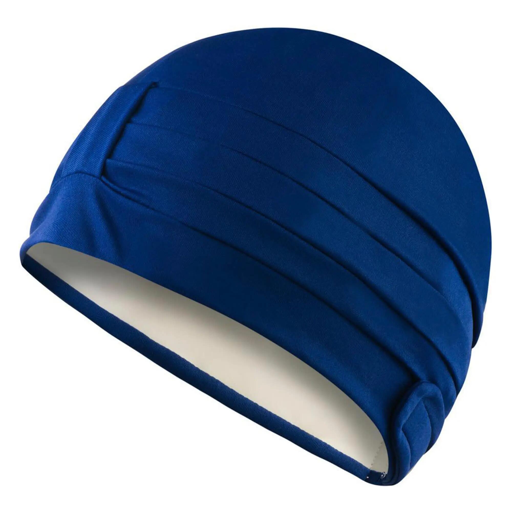 Ladies Comfortable Fabric Swimming Cap | Turban Style Lightweight Swim Cap