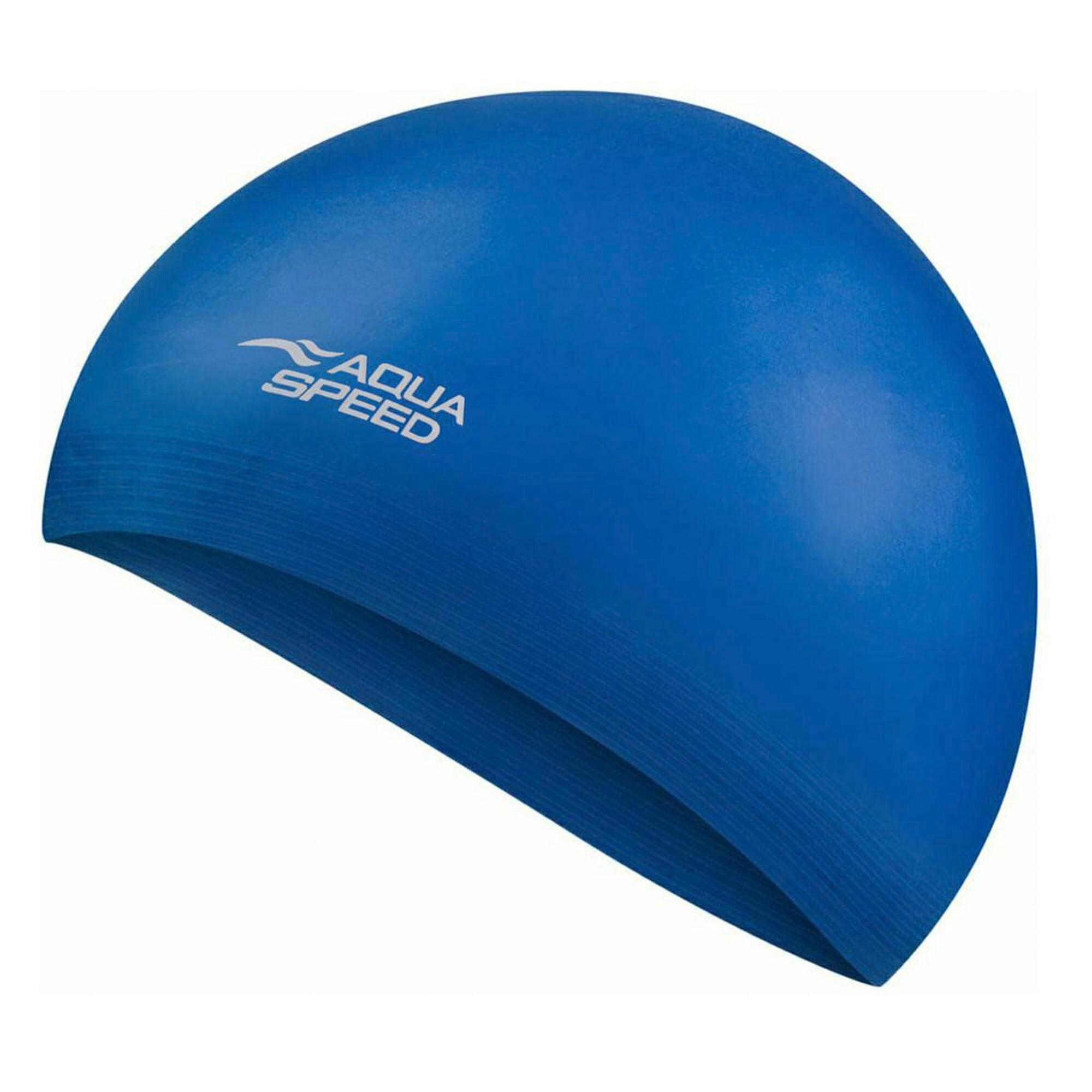 Unisex Adult Soft Latex Swimming Cap | Comfortable Elastic Flexible Cap