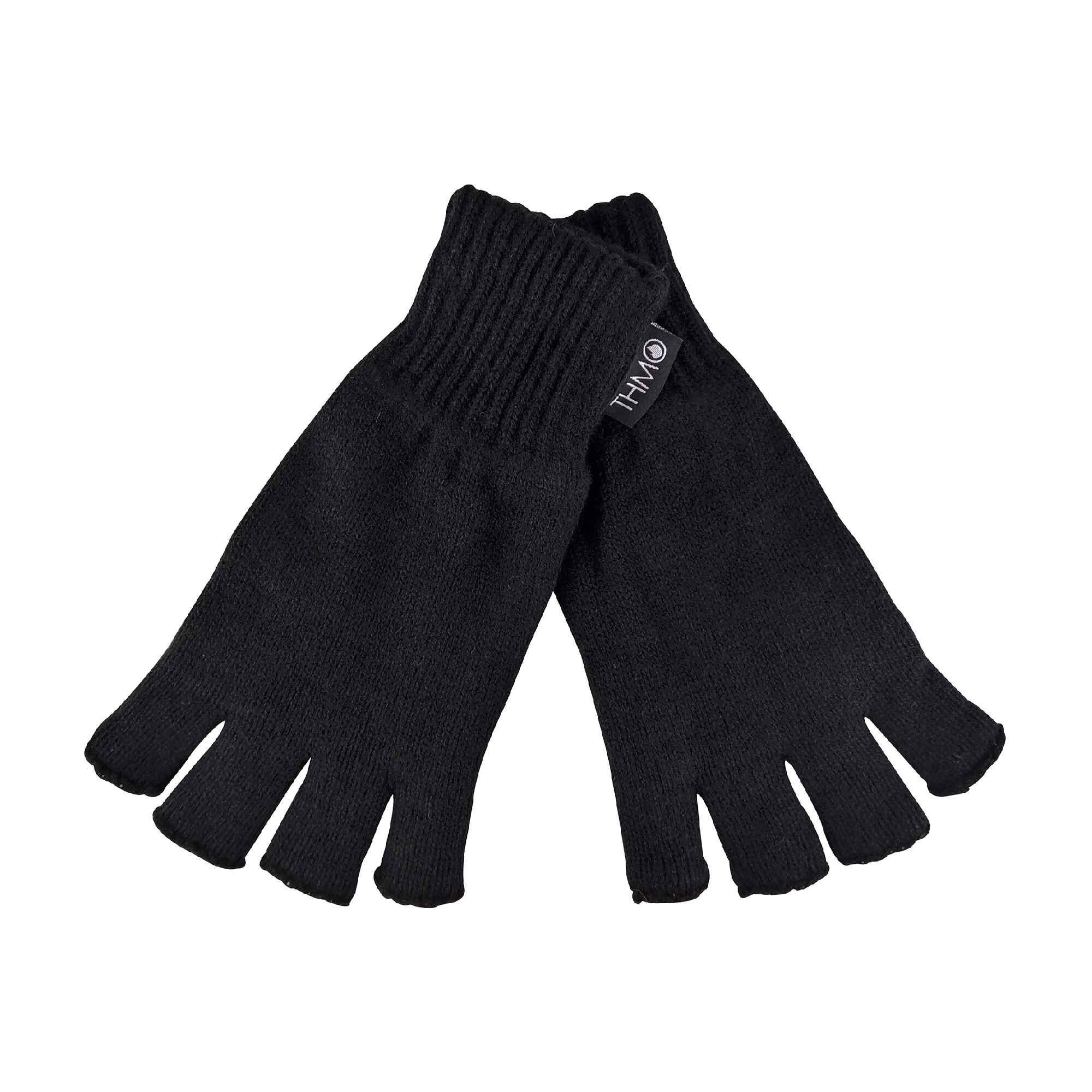 Ladies Thermal 3M Thinsulate Lined Fingerless Gloves for Winter
