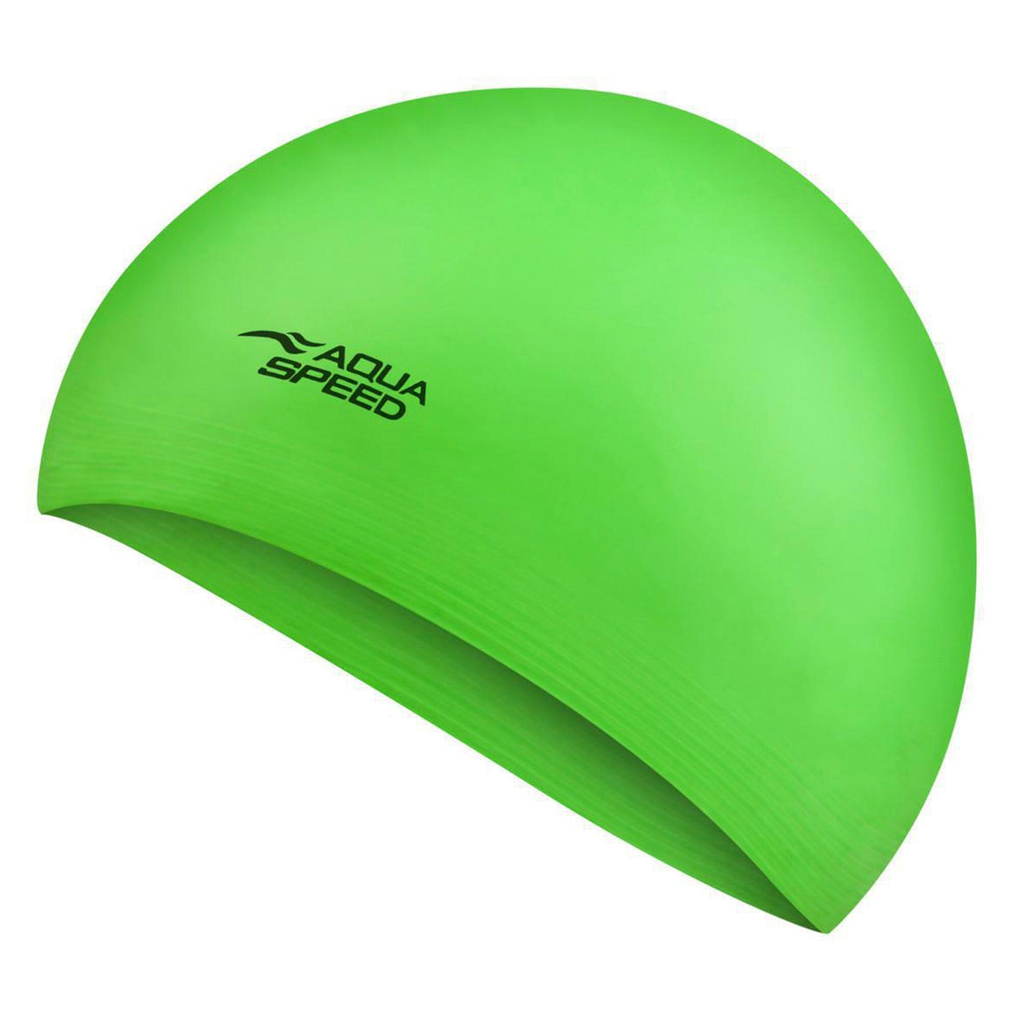 Unisex Adult Soft Latex Swimming Cap | Comfortable Elastic Flexible Cap