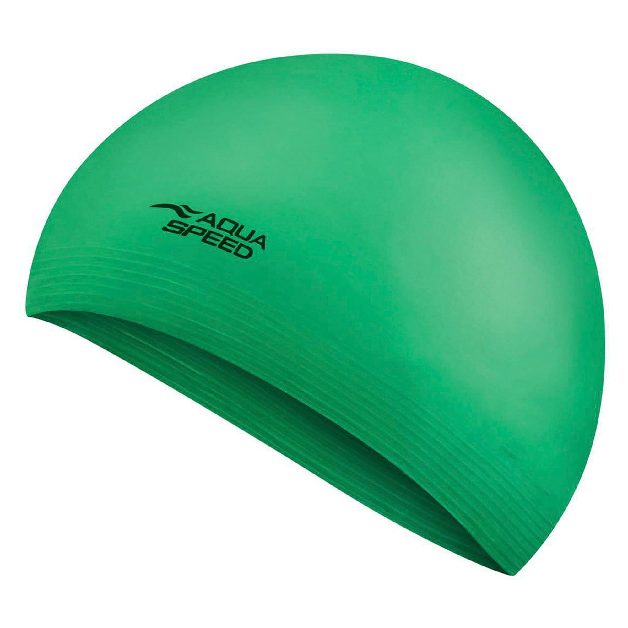 Unisex Adult Soft Latex Swimming Cap | Comfortable Elastic Flexible Cap
