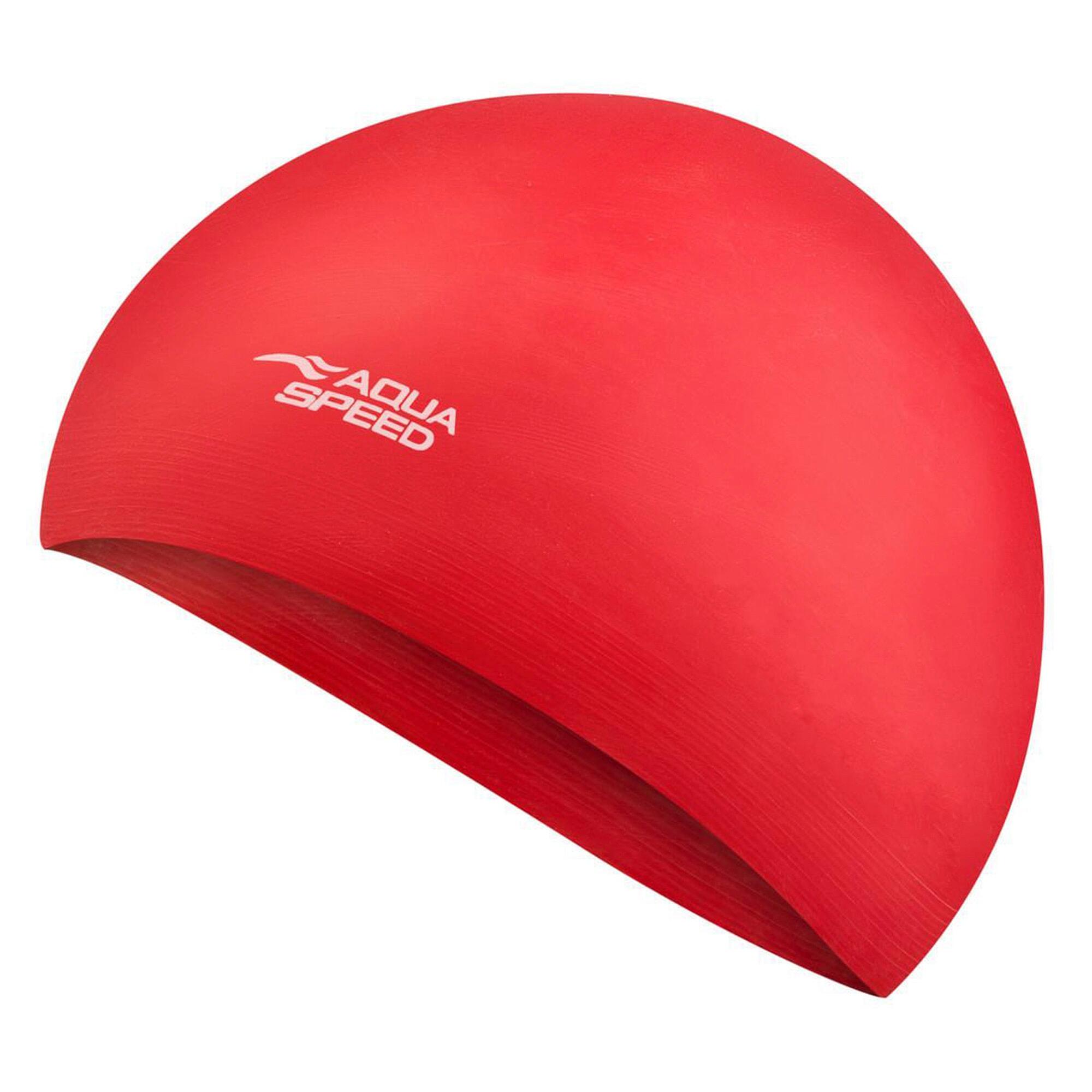 Unisex Adult Soft Latex Swimming Cap | Comfortable Elastic Flexible Cap