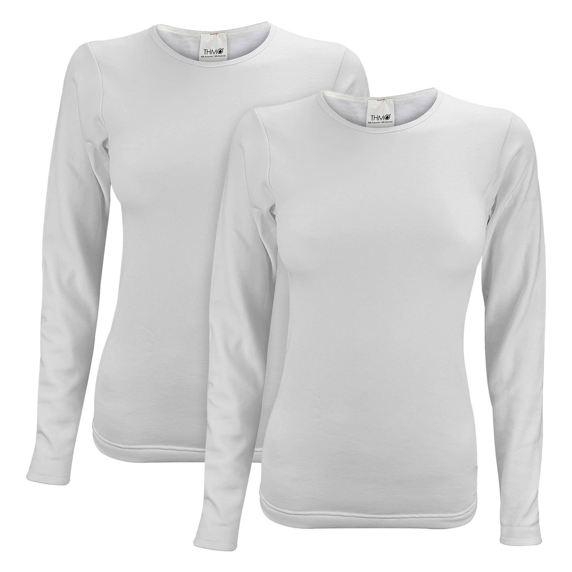 2 Pack Ladies Long Sleeved Thermal Top for Winter
