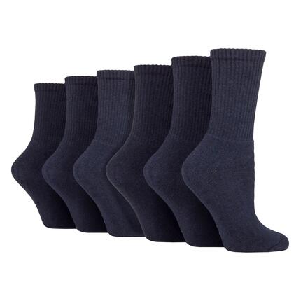 SOCKSHOP TORE - Lot de 6 paires de chaussettes de sport coton femme