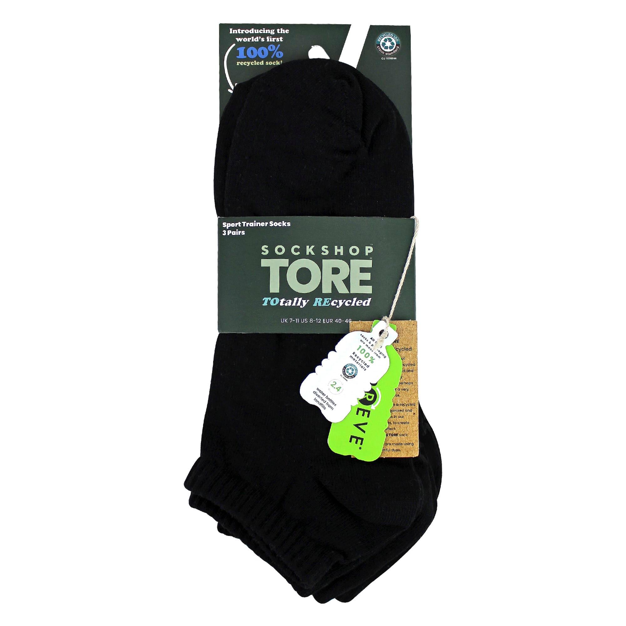 3 Pack Mens Plain Sports Trainer Socks - Comfortable Everyday Ankle Socks 2/5