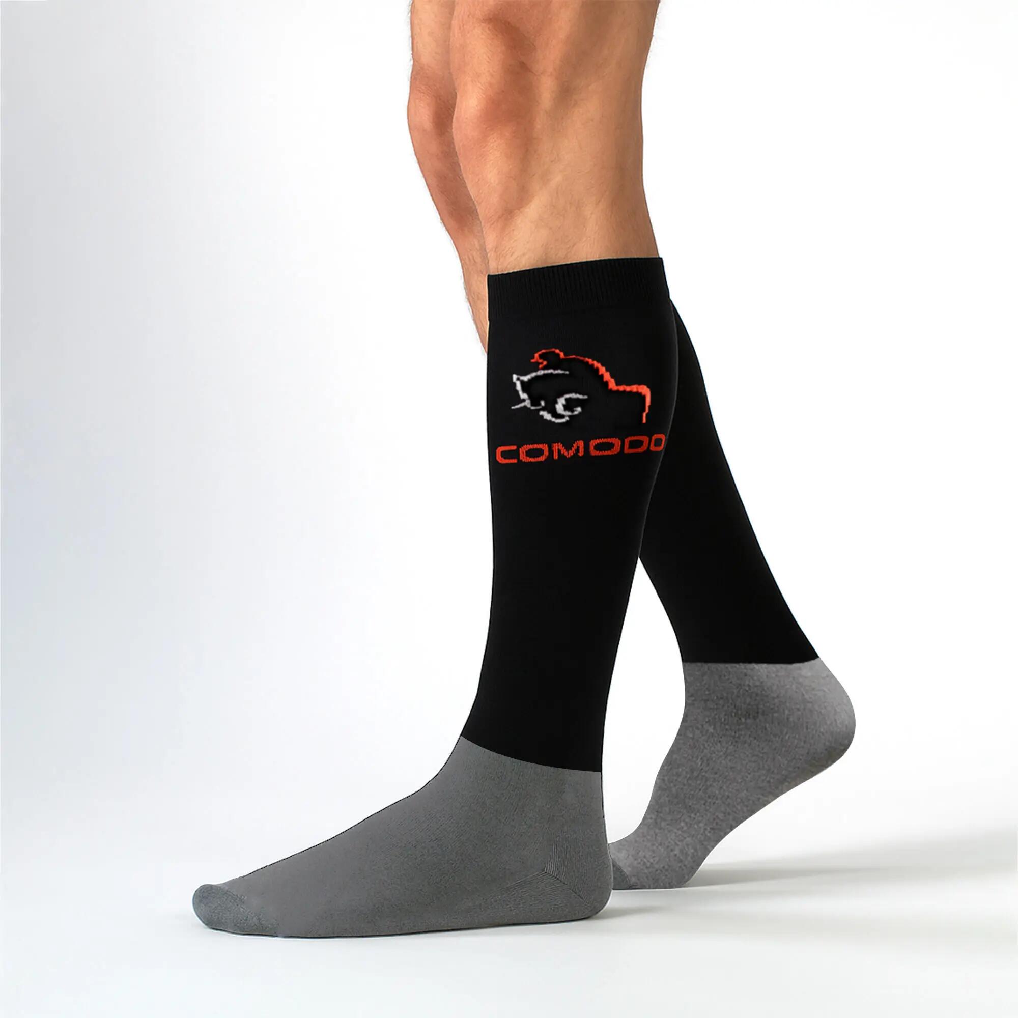 1 Pack Ladies Microfibre Knee High Horse Riding Equestrian Socks 3/4
