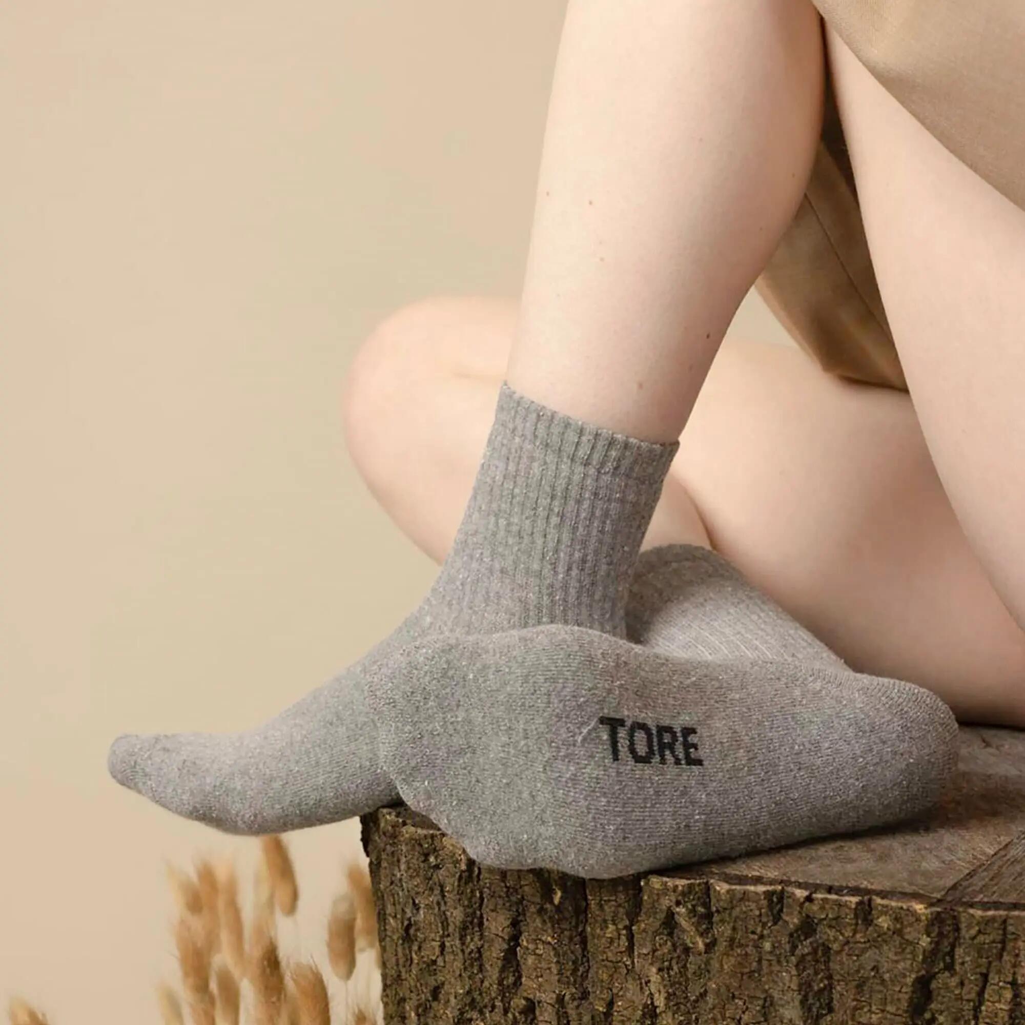 3 Pack Ladies Plain Crew Sport Socks - Soft Cotton Everyday Athletic Socks 4/5