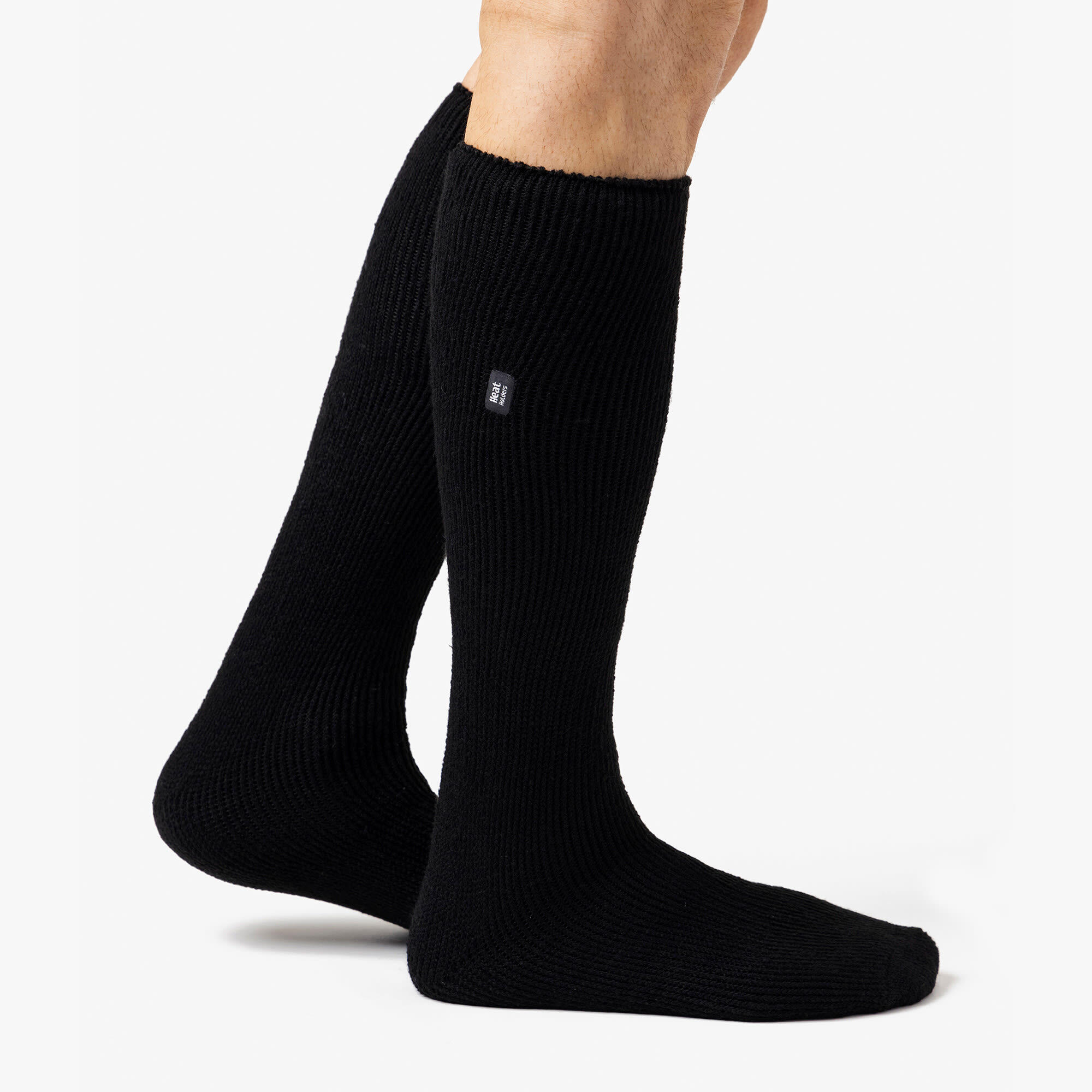 Lot de 2 chaussettes de ski extra longues pour hommes 4/5