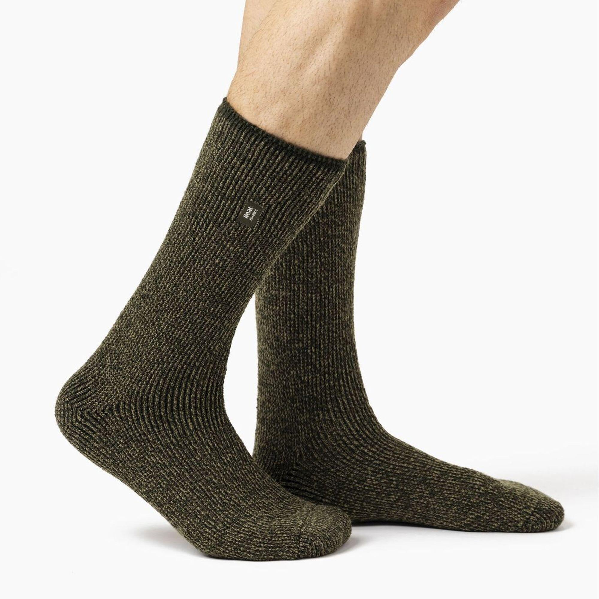 Mens 2 Pack Merino Wool Thermal Socks 3/6