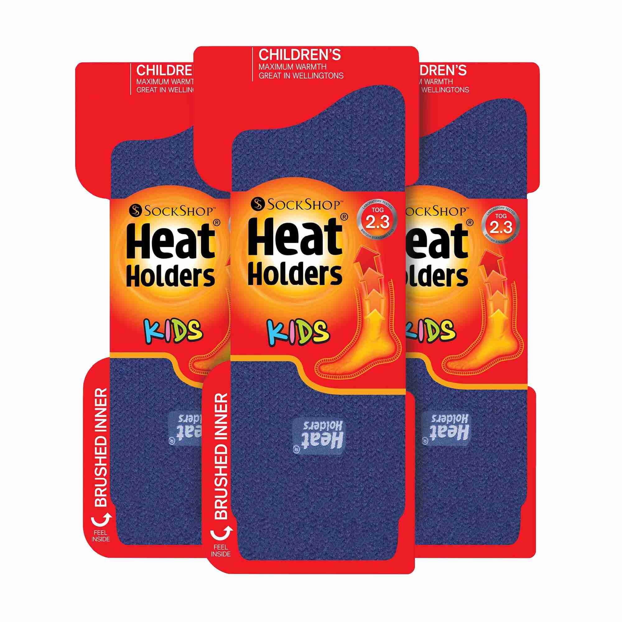 Heat Holders - 3er Pack socken für Gummistiefel Kinder | Warm Wintersocken 2/6