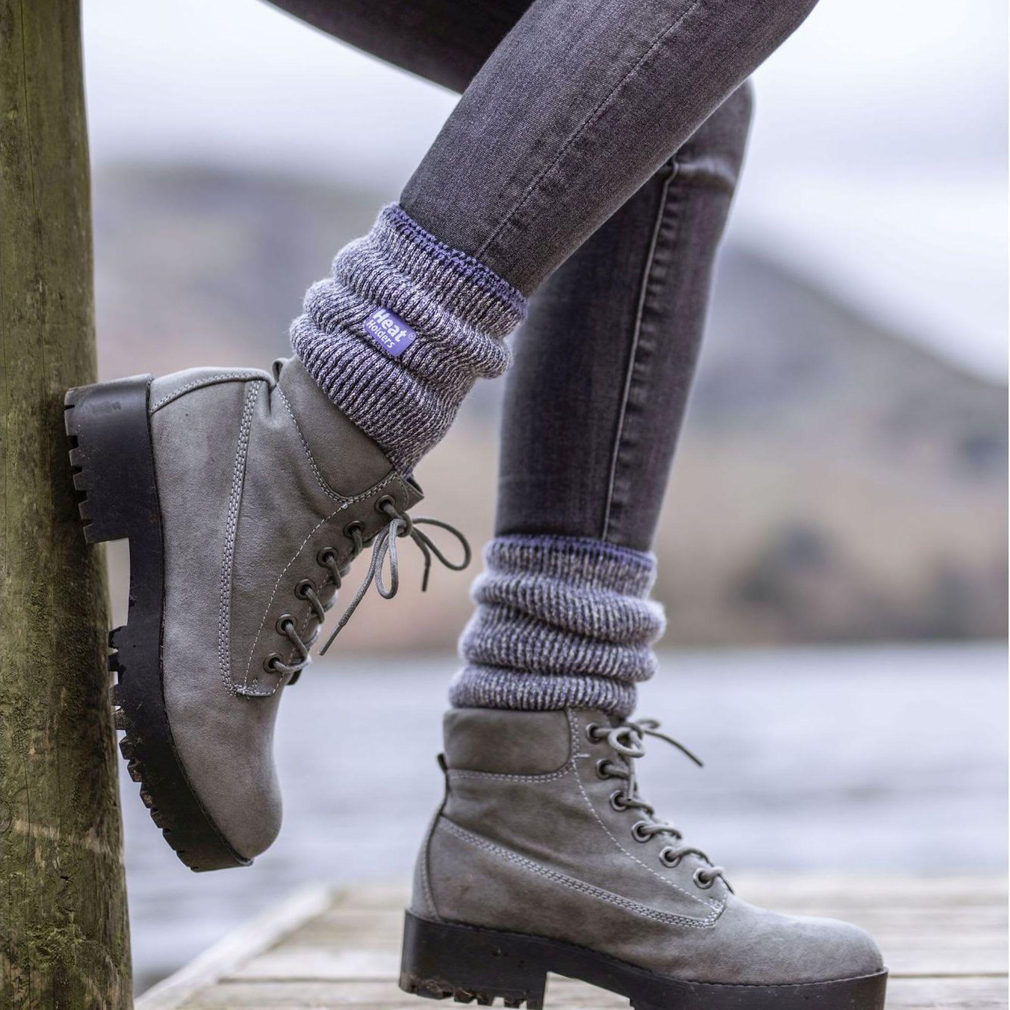 Ladies 2 Pack Merino Wool Thermal Socks 4/6