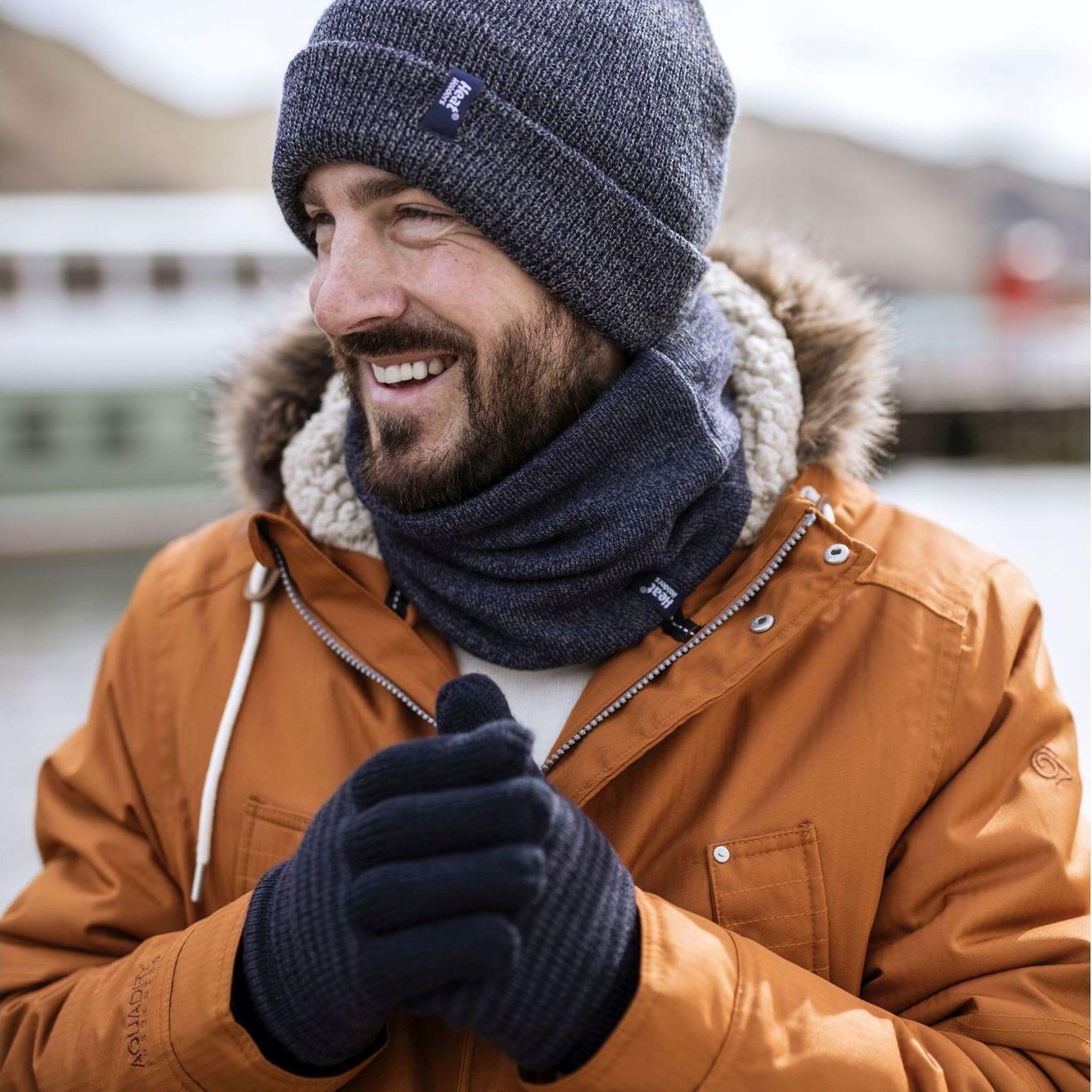 2 Pack Mens Thermal Winter Neck Warmer 5/5