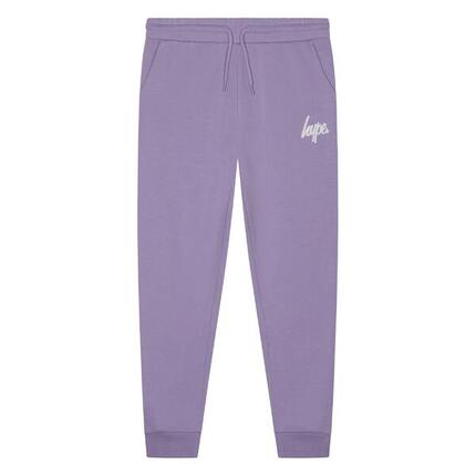 HYPE - Jogging fille violet enfant sweat doux bas resserrés lounge