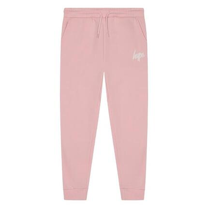 HYPE - Jogging fille rose enfant sweat doux bas resserrés lounge