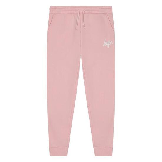 HYPE - Jogging fille rose enfant sweat doux bas resserrés lounge