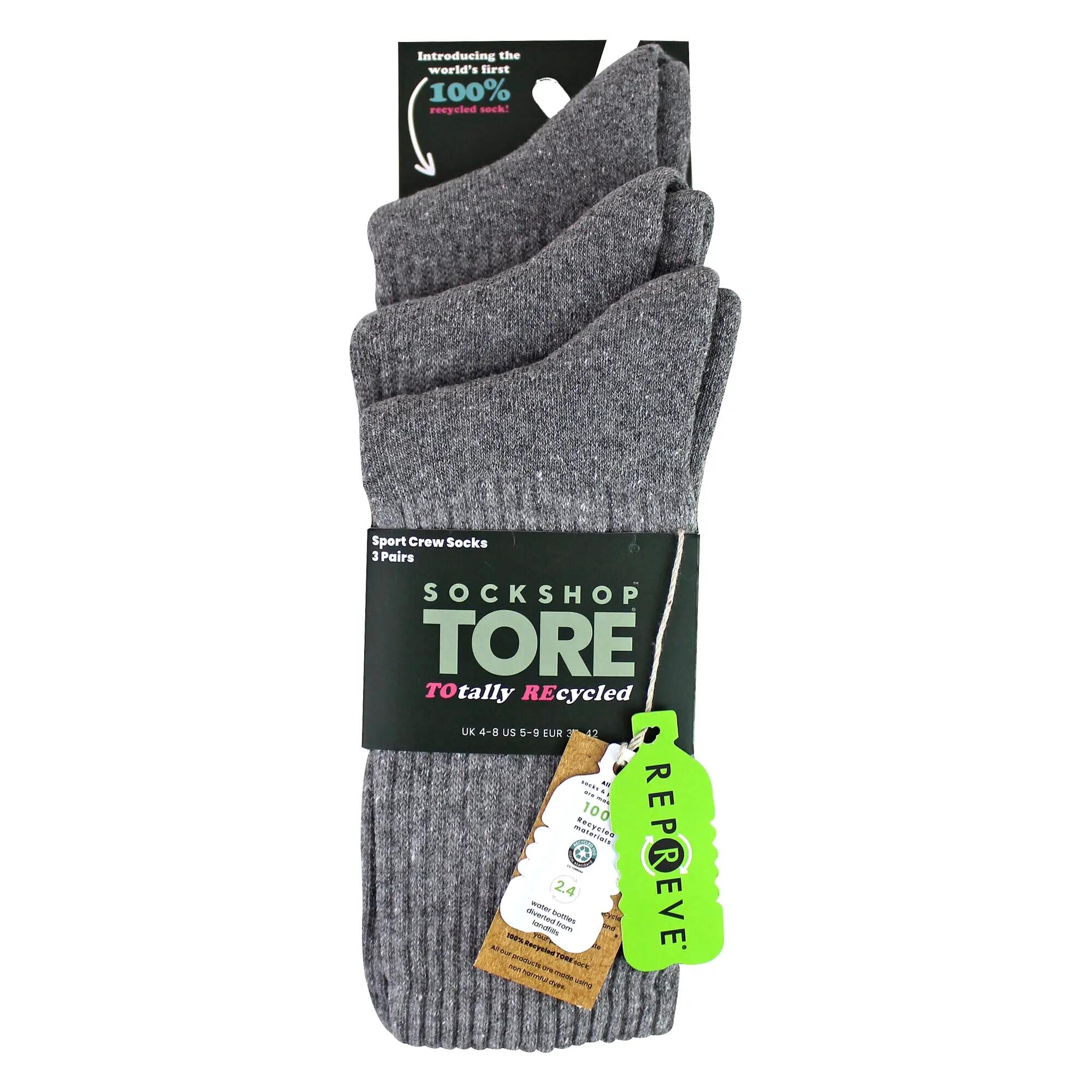 3 Pack Ladies Plain Crew Sport Socks - Soft Cotton Everyday Athletic Socks 2/5