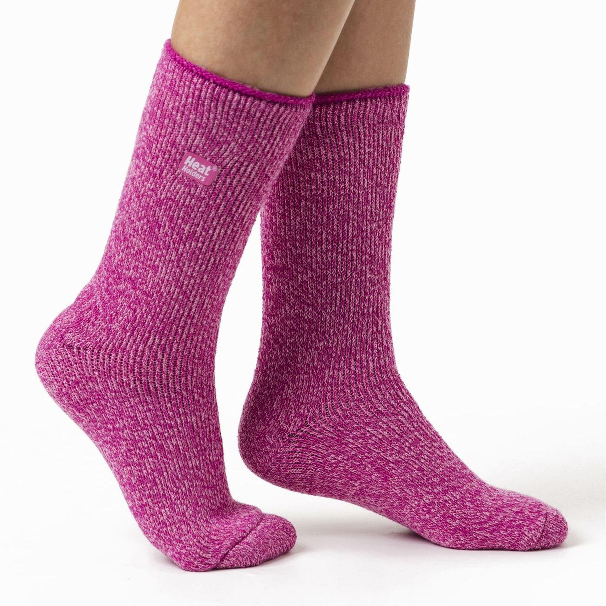 Damen-socken aus Merinowolle im 2er-Pack 3/6