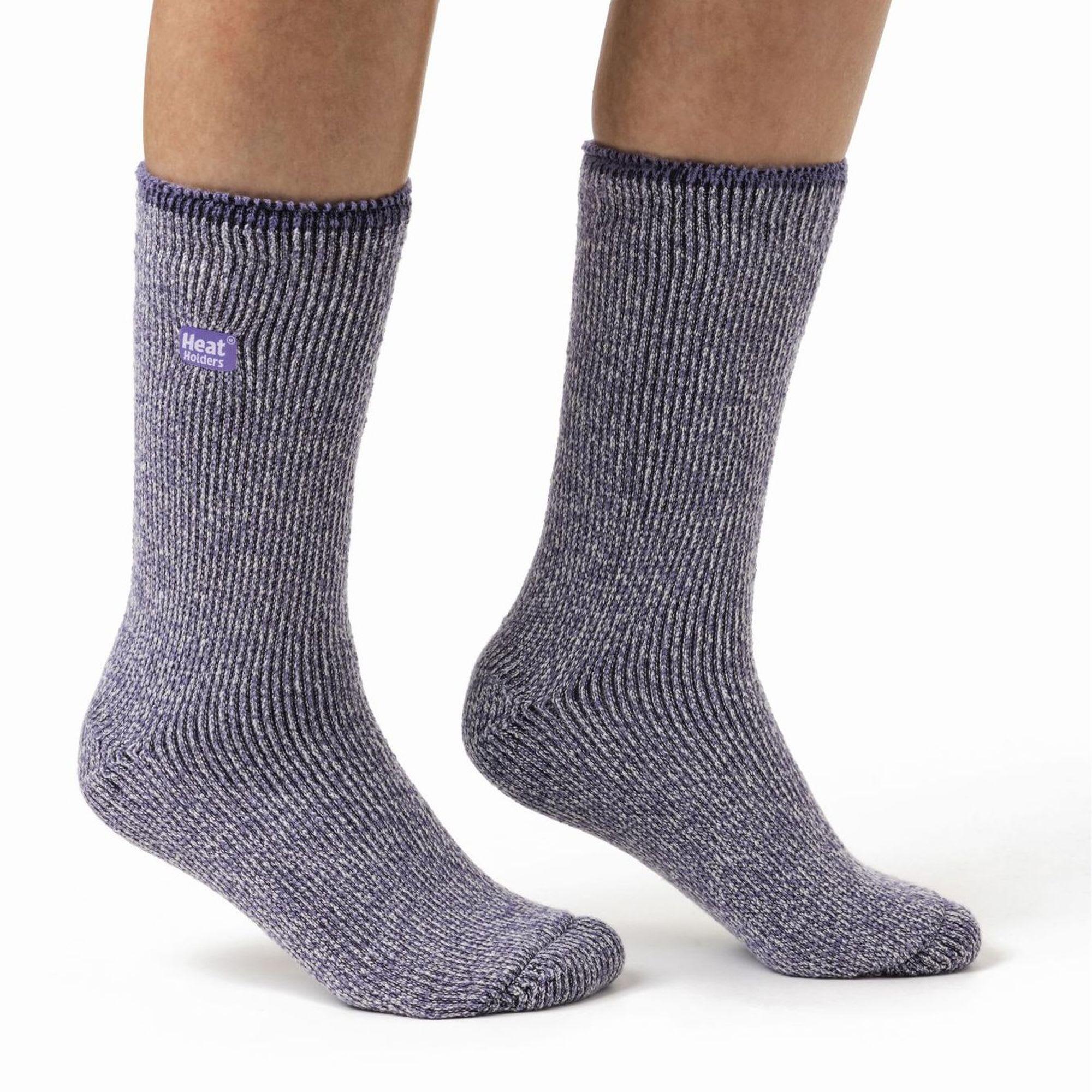 Ladies 2 Pack Merino Wool Thermal Socks 3/6