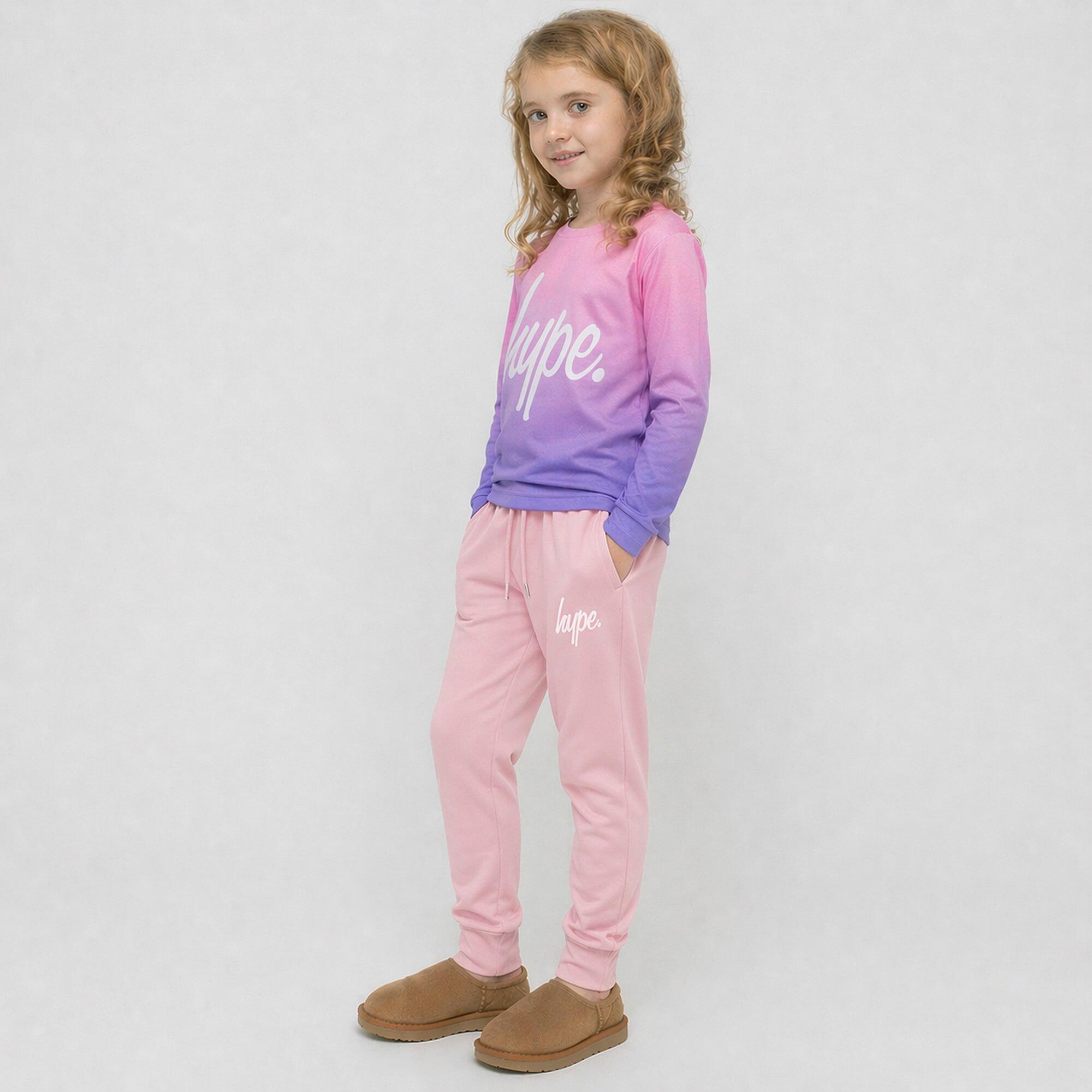 HYPE - Mädchen Jogginghose Pink Kinder Sweatpants Bündchen Weich 5/5