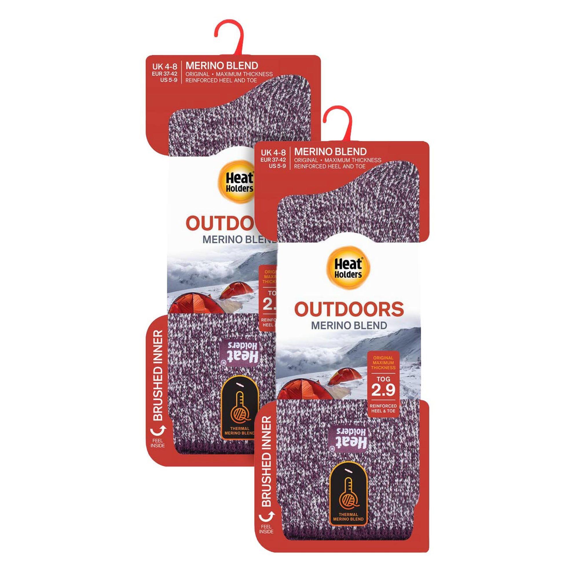 Damen-socken aus Merinowolle im 2er-Pack 2/6