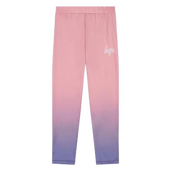 HYPE - Legging fille rose pastel dégradé enfant stretch doux pantalon casual