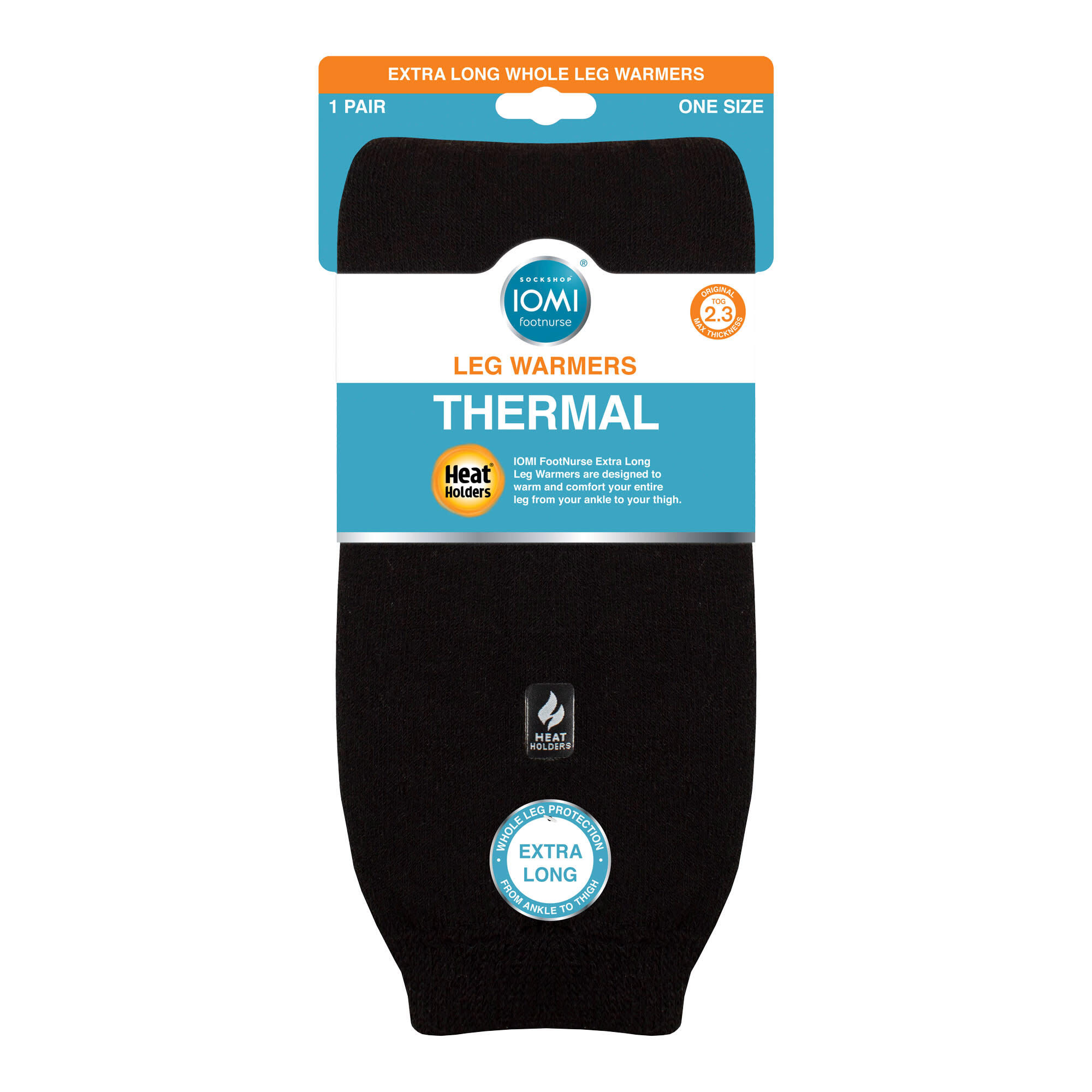 Heat Holders - 1 Paire Couvre-Jambes Thermiques Longs Homme & Femme Hiver Froid 2/5