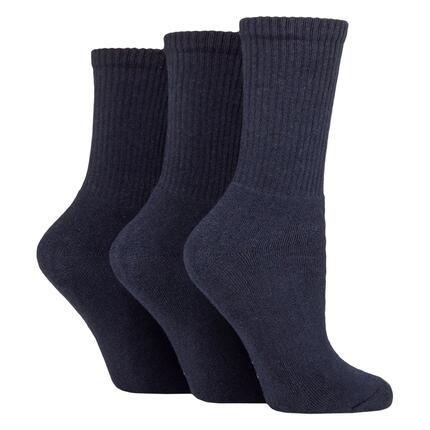 SOCKSHOP TORE - Lot de 3 paires de chaussettes de sport coton femme