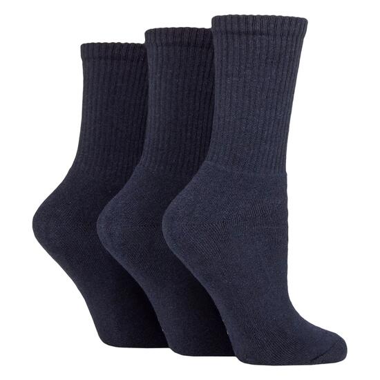 SOCKSHOP TORE - Lot de 3 paires de chaussettes de sport coton femme