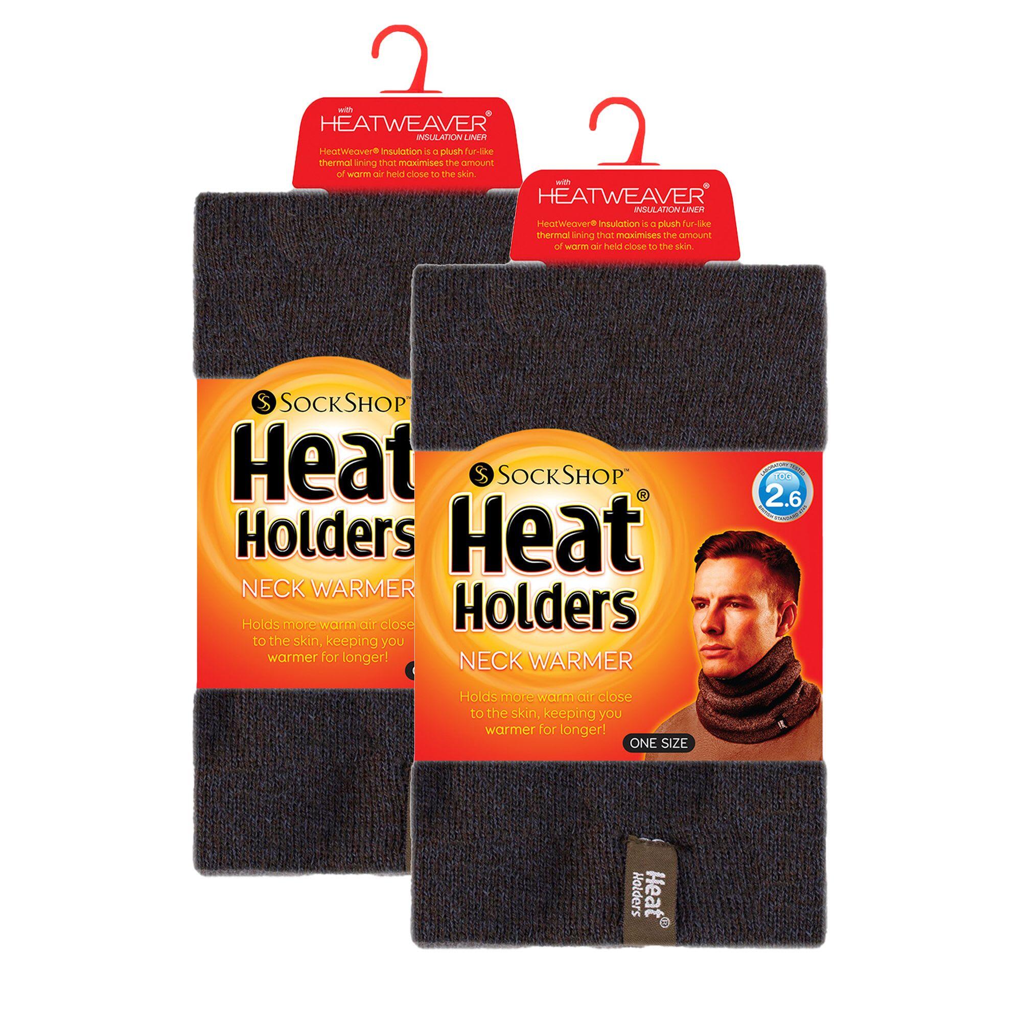 2 Pack Mens Thermal Winter Neck Warmer 2/5