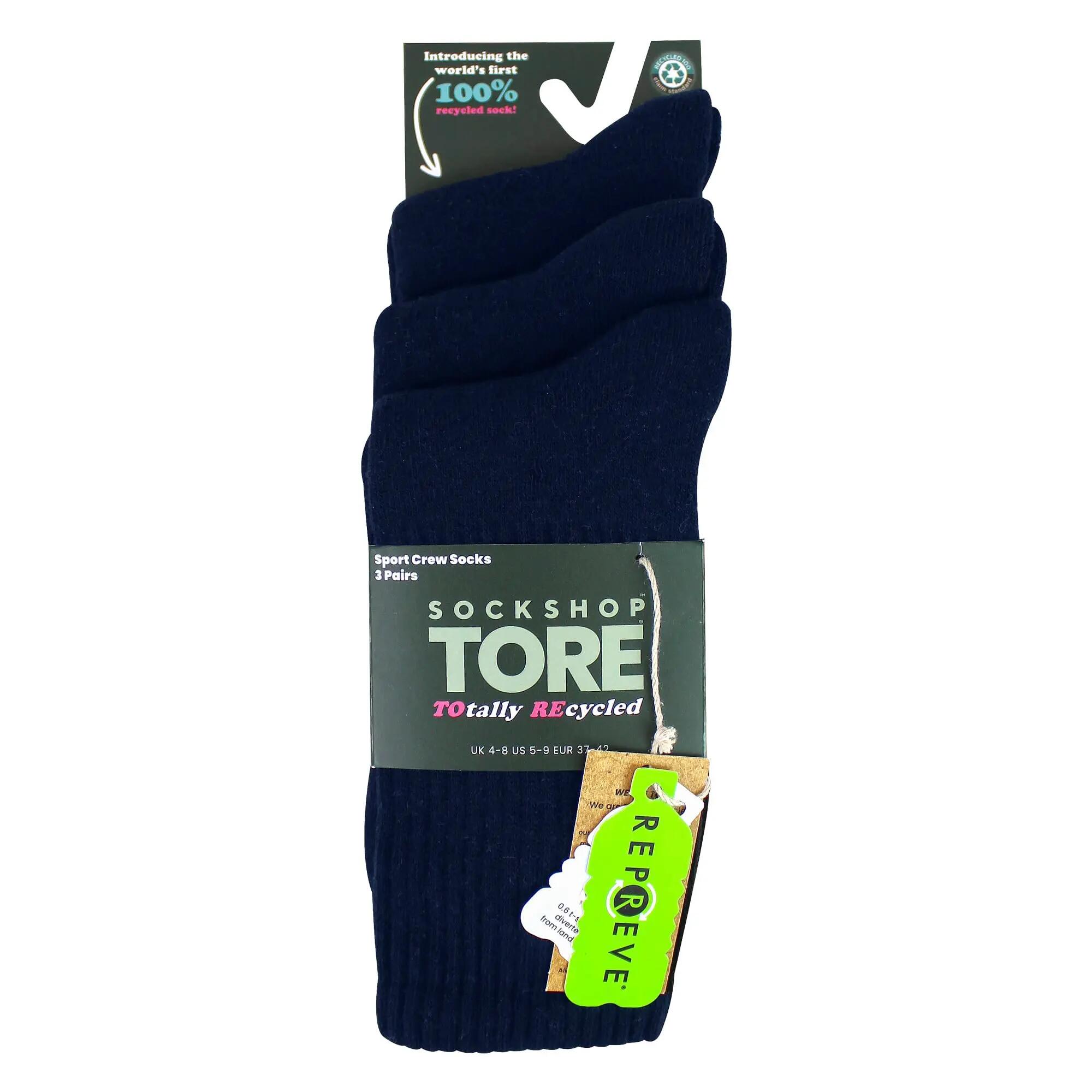 3 Pack Ladies Plain Crew Sport Socks - Soft Cotton Everyday Athletic Socks 2/5