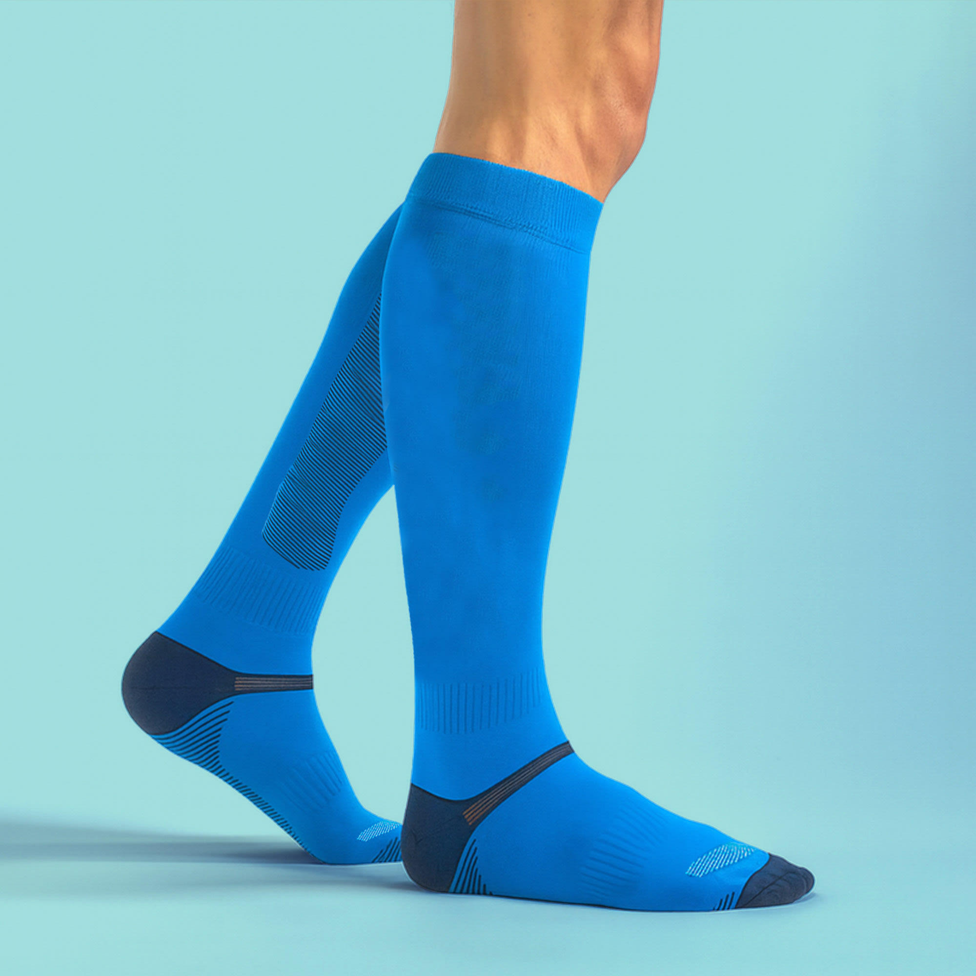 Knee High Bamboo Unisex Equestrian Socks for Long Boot Horse Riding 4/5
