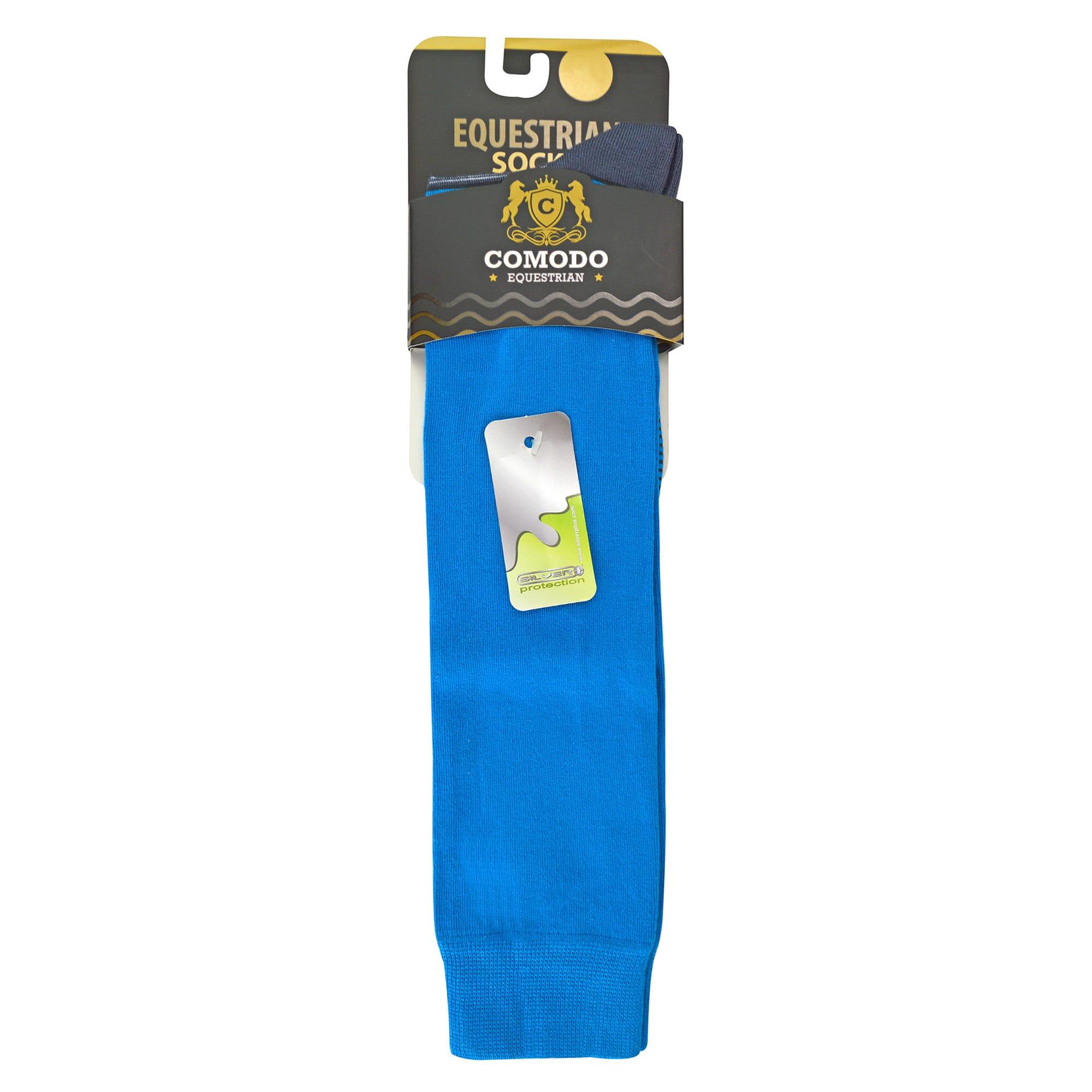 Knee High Bamboo Unisex Equestrian Socks for Long Boot Horse Riding 2/5