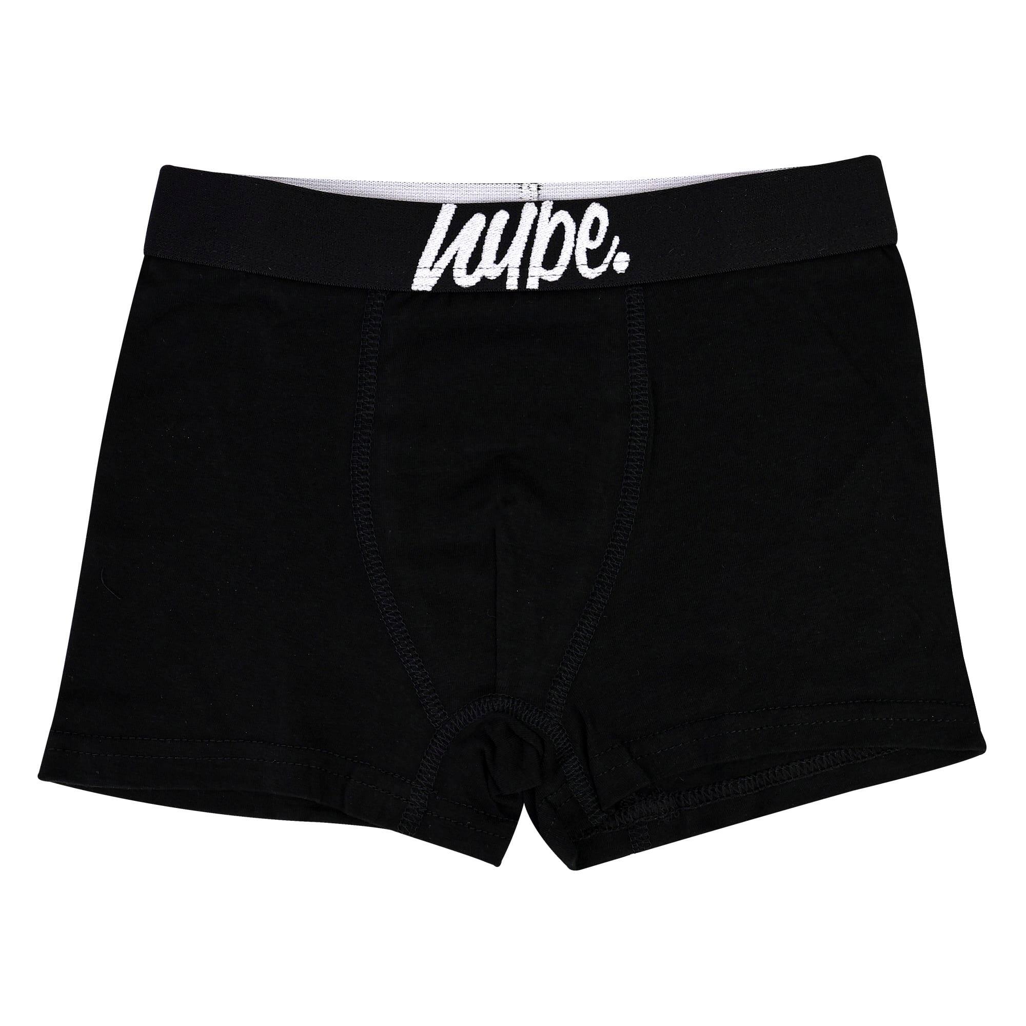 Hype - 5er Pack Jungen Boxershorts Schwarz Baumwolle 5/5