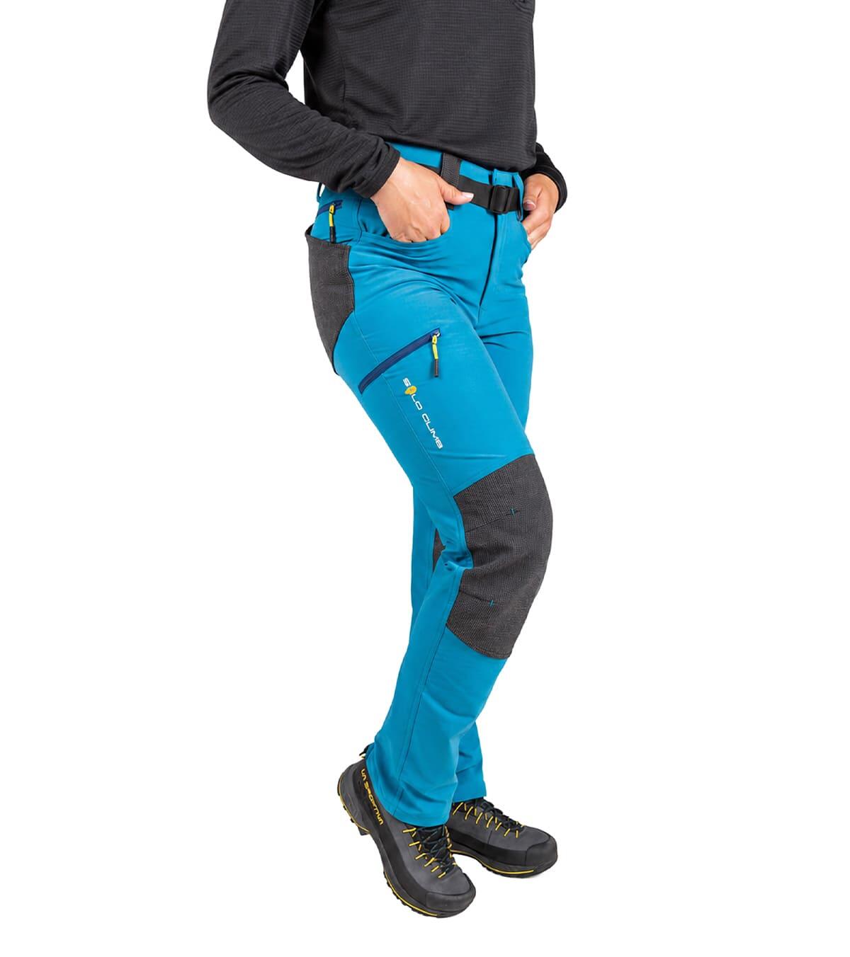 Pantalón de Montaña, Trekking y Escalada Invernal Comicci Unisex Azul 4/6